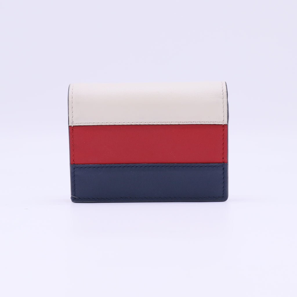Gucci Queen Margaret Leather Card Case Wallet W22157