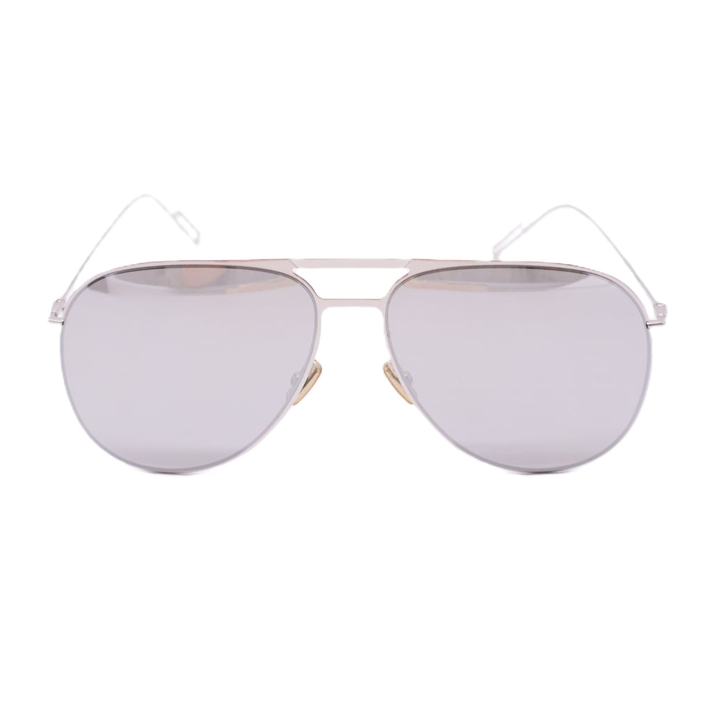 Homme Mens Aviator Sunglasses Silver