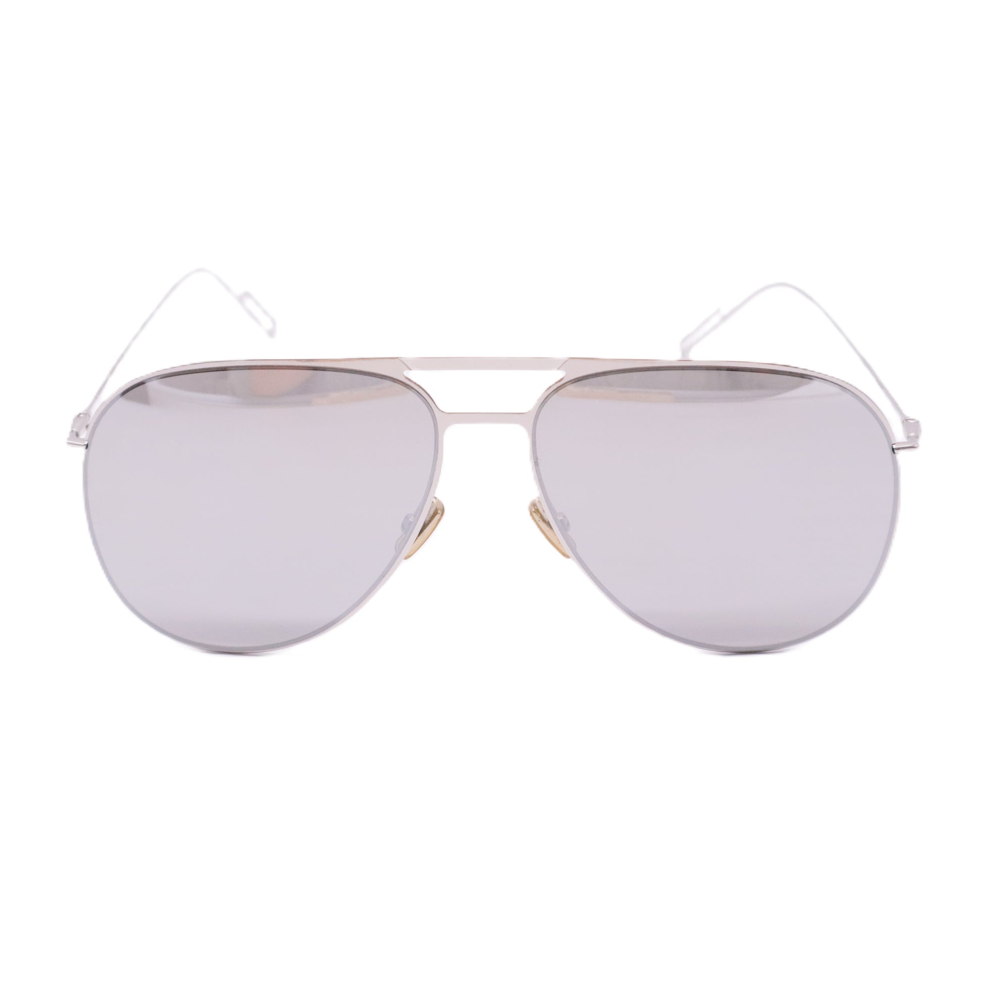 Homme Mens Aviator Sunglasses Silver