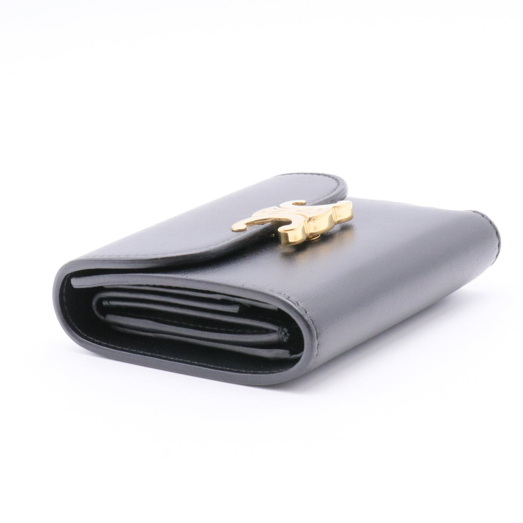 Triomphe leather wallet