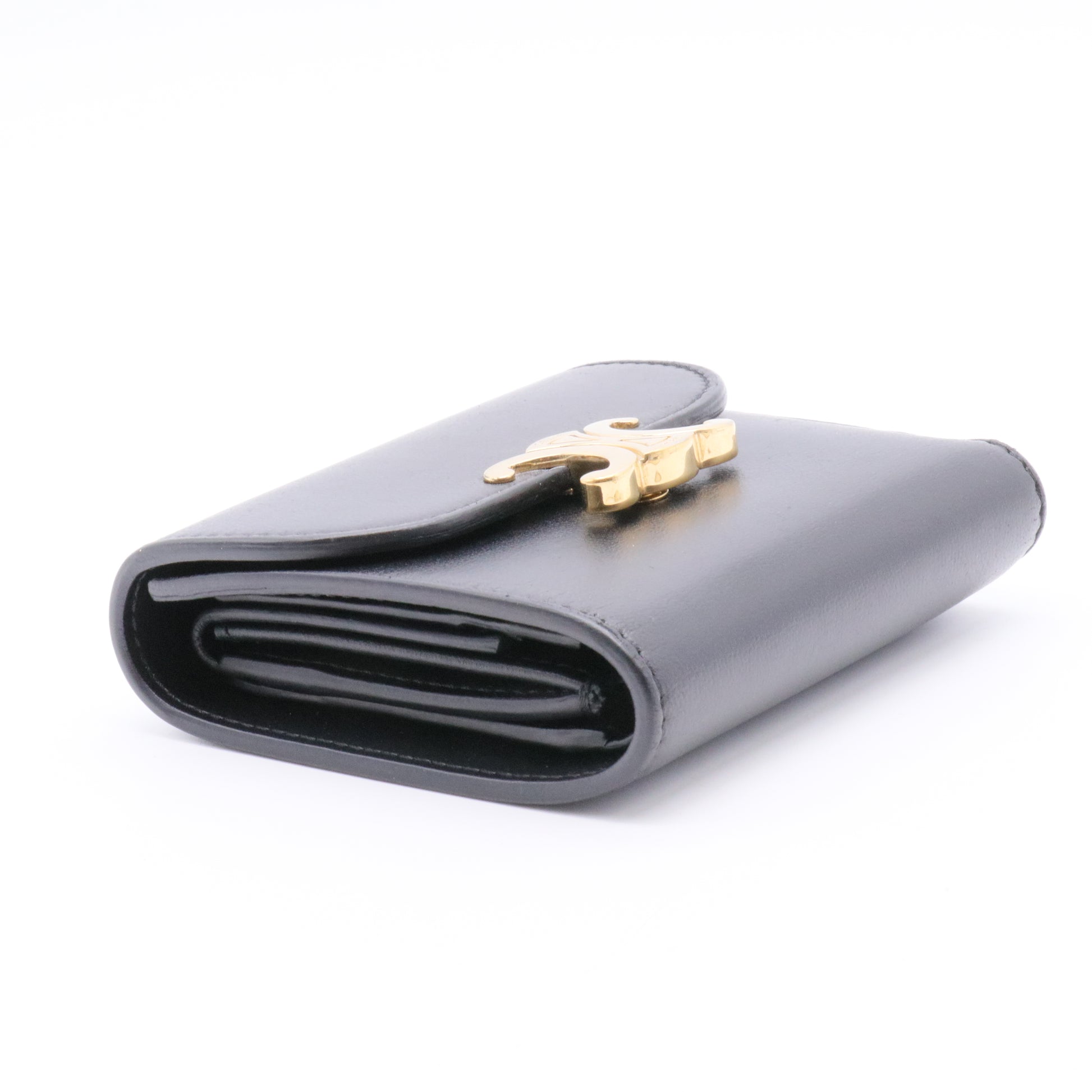 Triomphe leather wallet