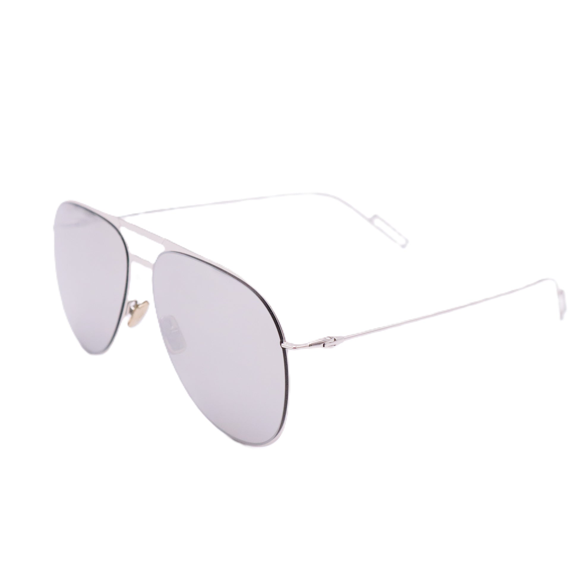 Homme Mens Aviator Sunglasses Silver