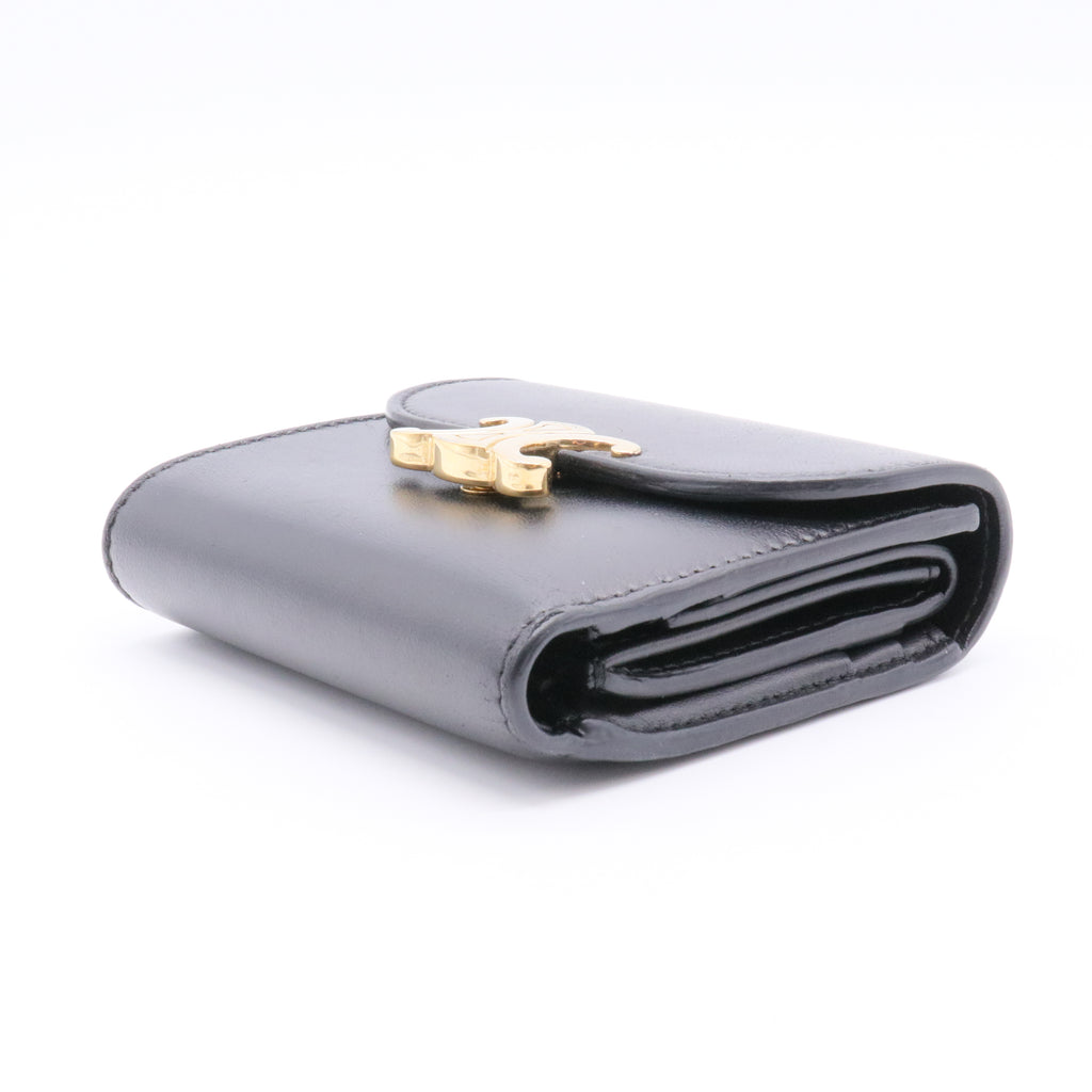 Triomphe leather wallet