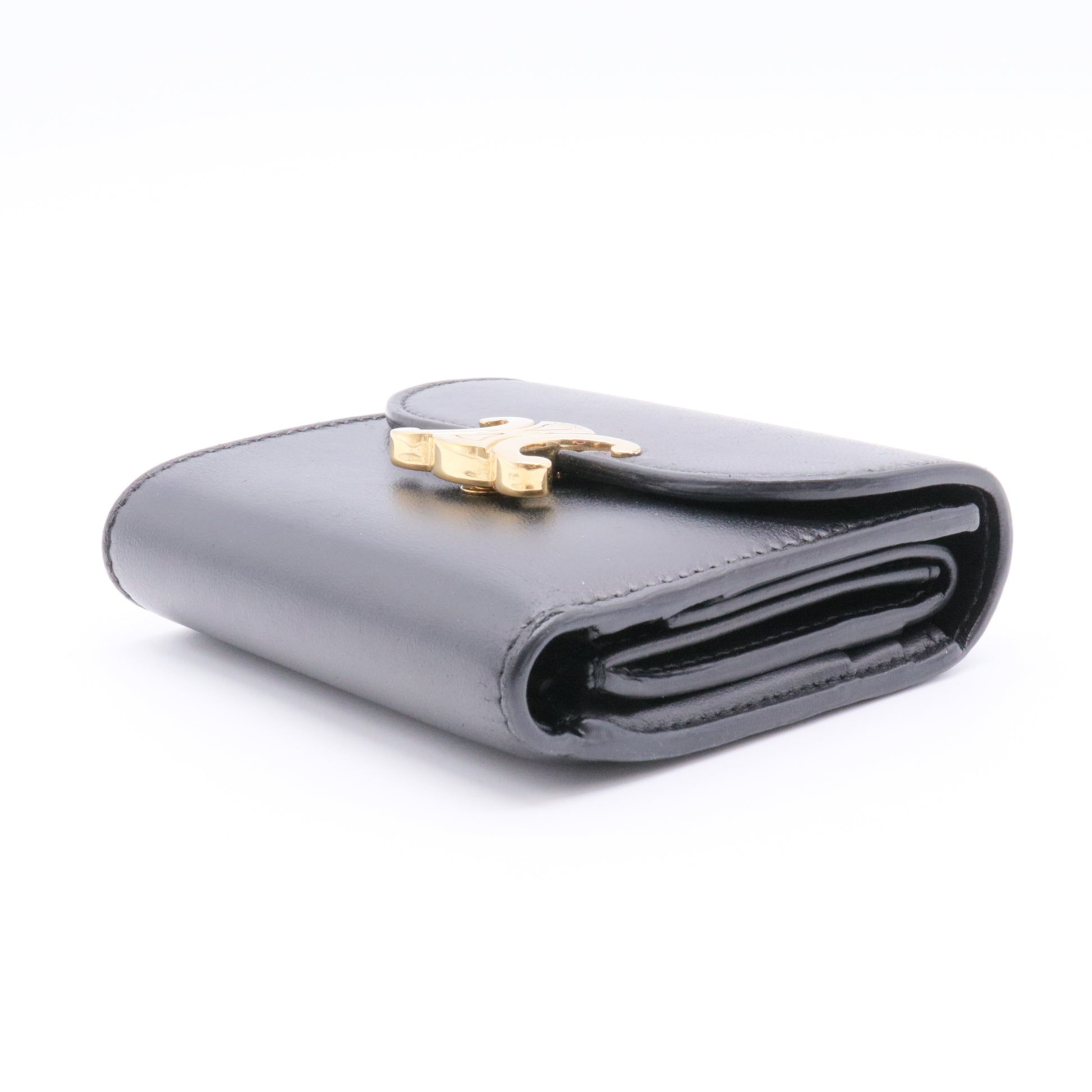 Triomphe leather wallet