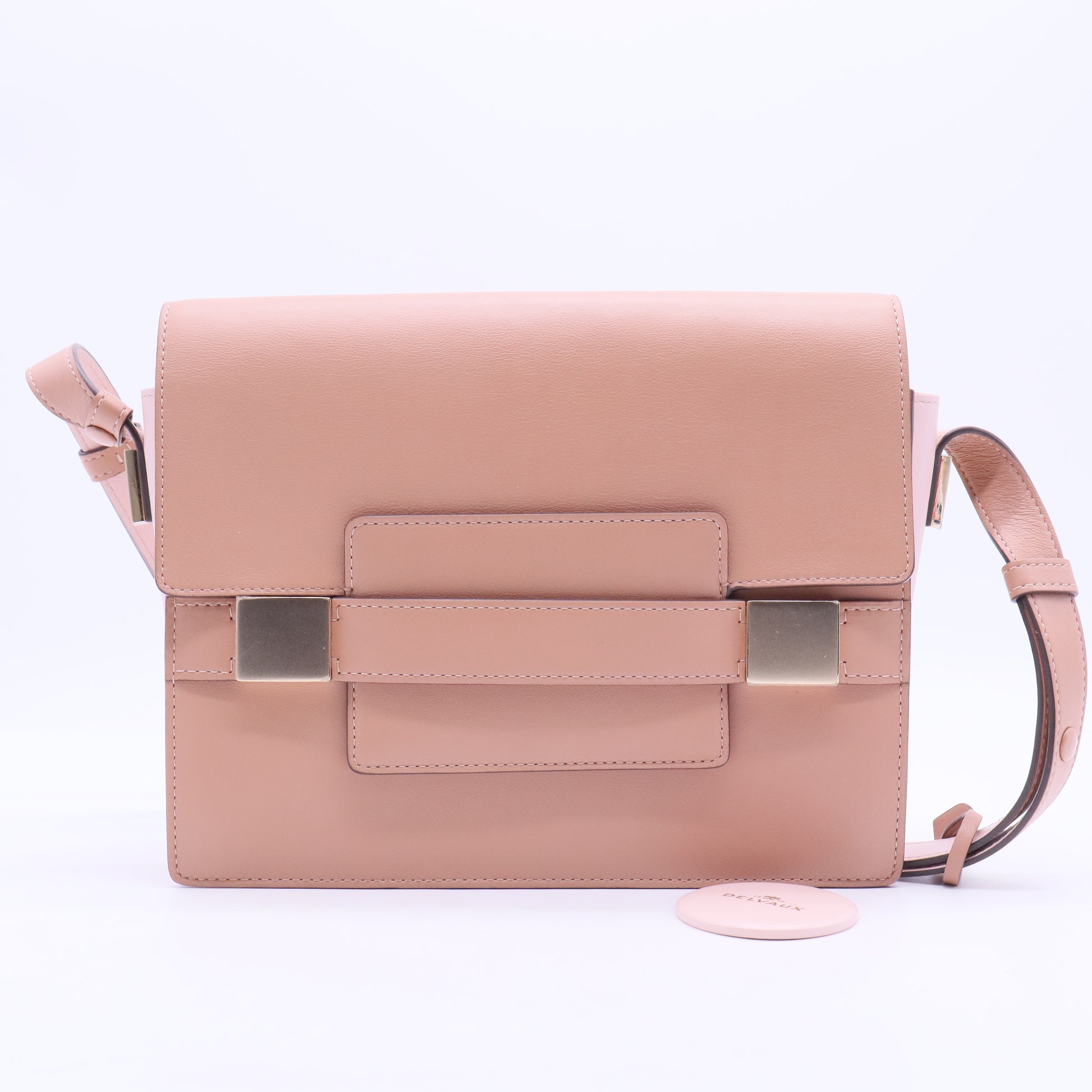 Madame PM Nude Leather Crossbody