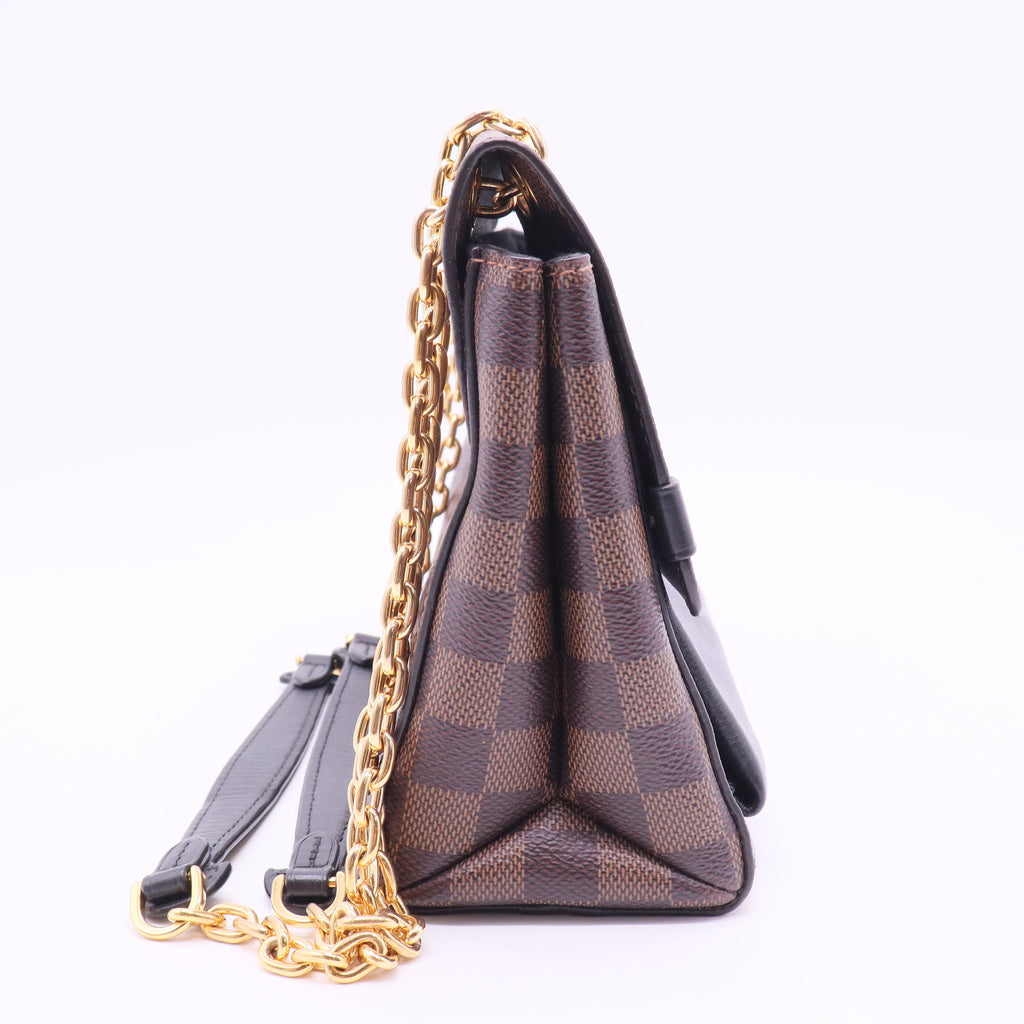 Vavin Handbag Damier with Leather PM