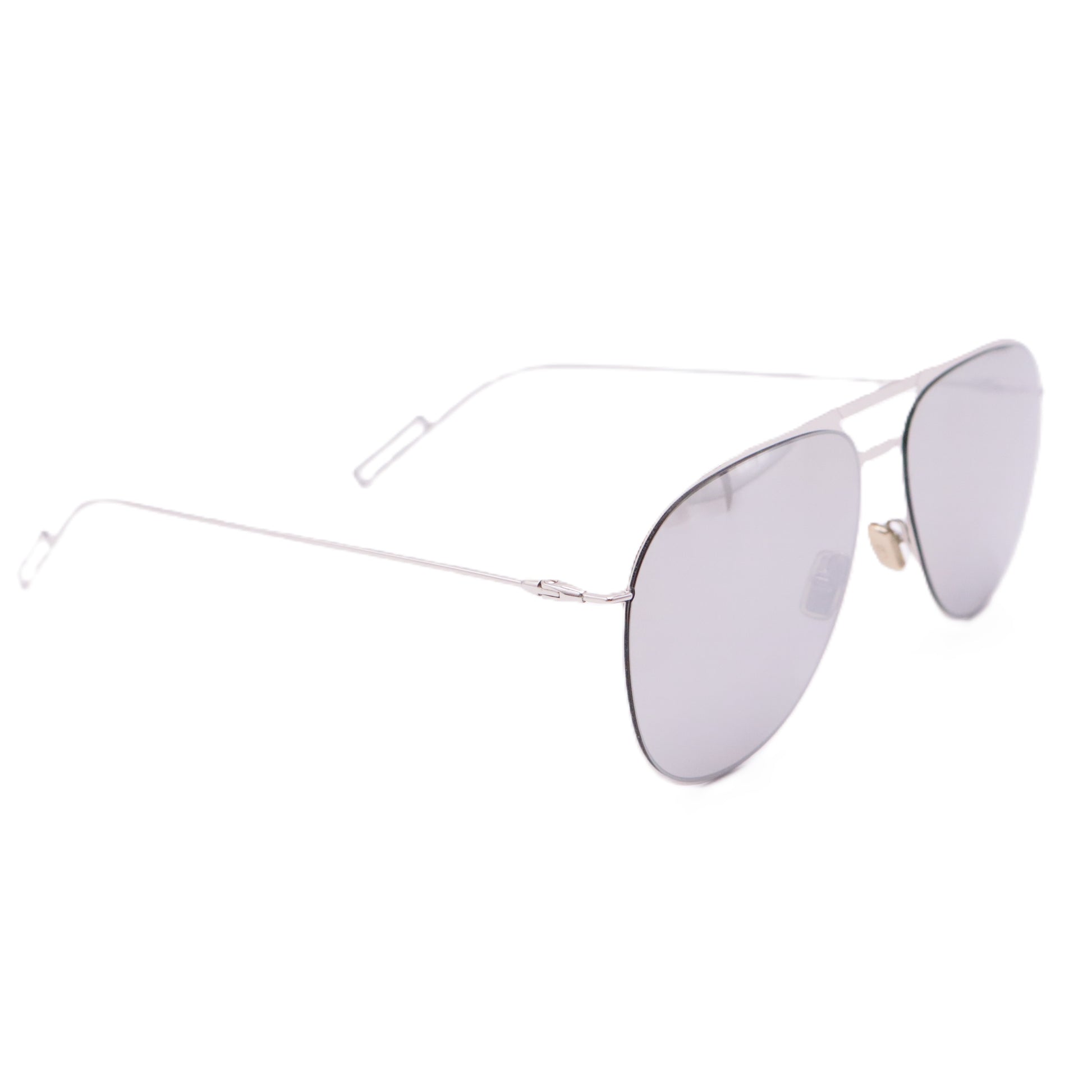 Homme Mens Aviator Sunglasses Silver