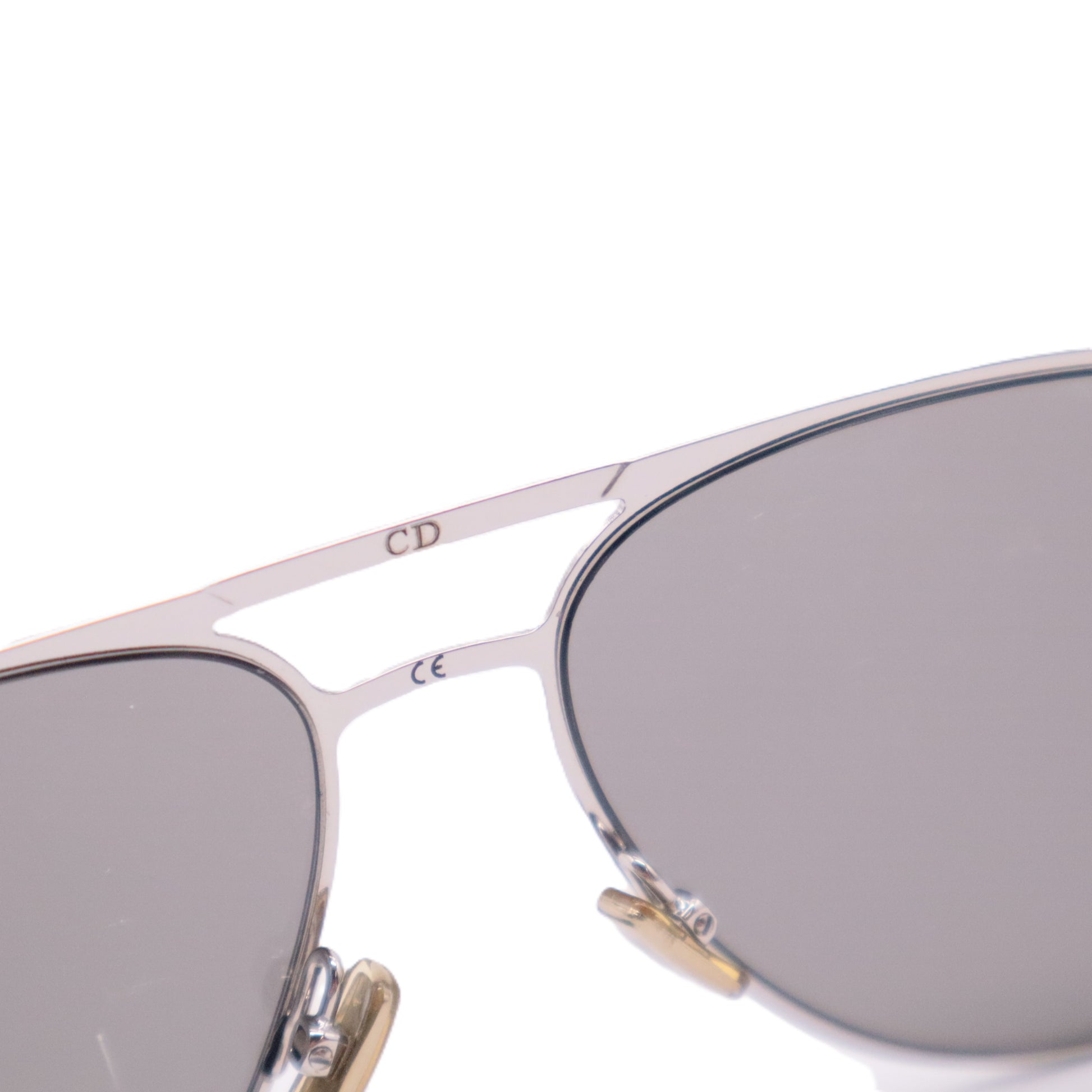 Homme Mens Aviator Sunglasses Silver