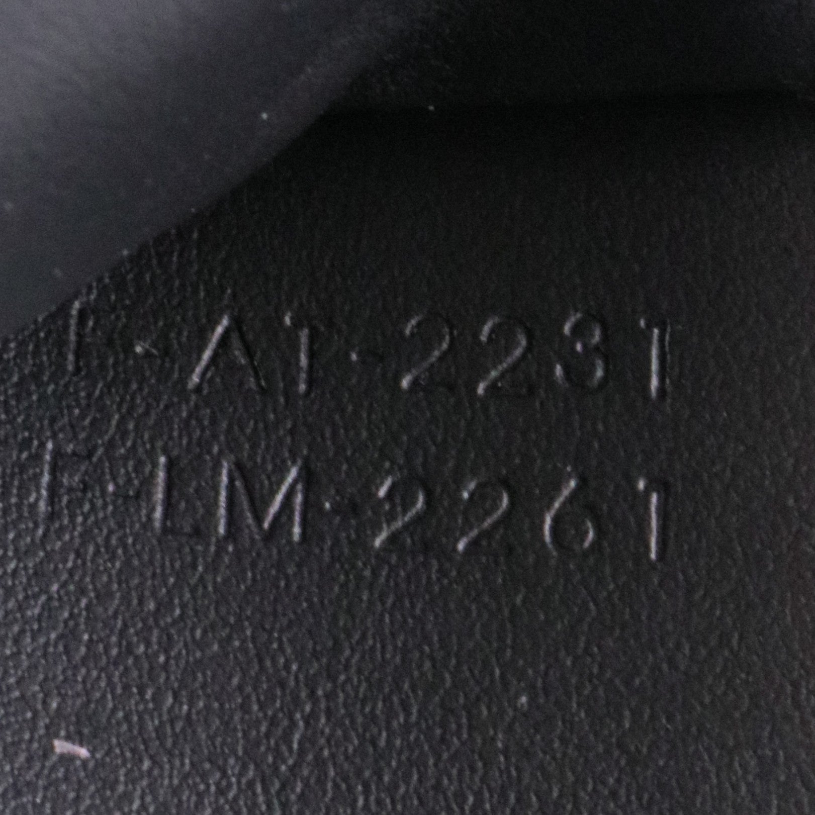 Triomphe leather wallet