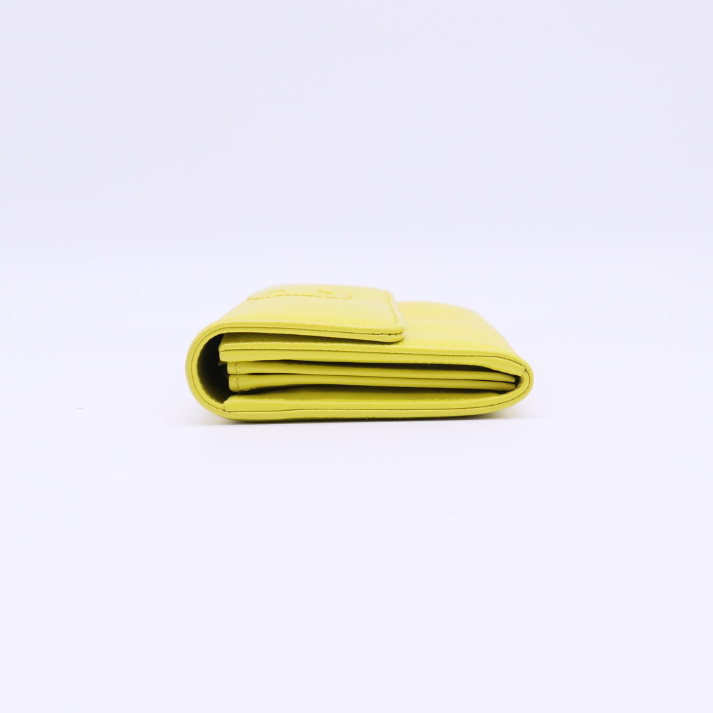 Chanel Timeless CC Caviar Leather Continental Flap Wallet W22099