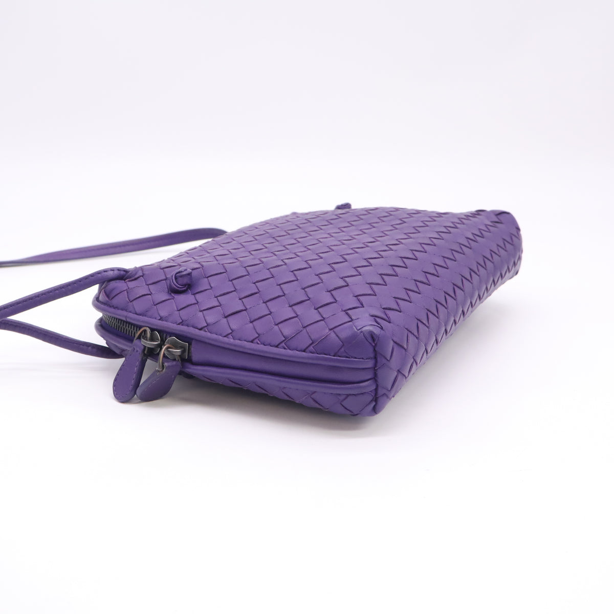 Bottega Veneta Intrecciato Nappa Nodini Crossbody Bag B24090