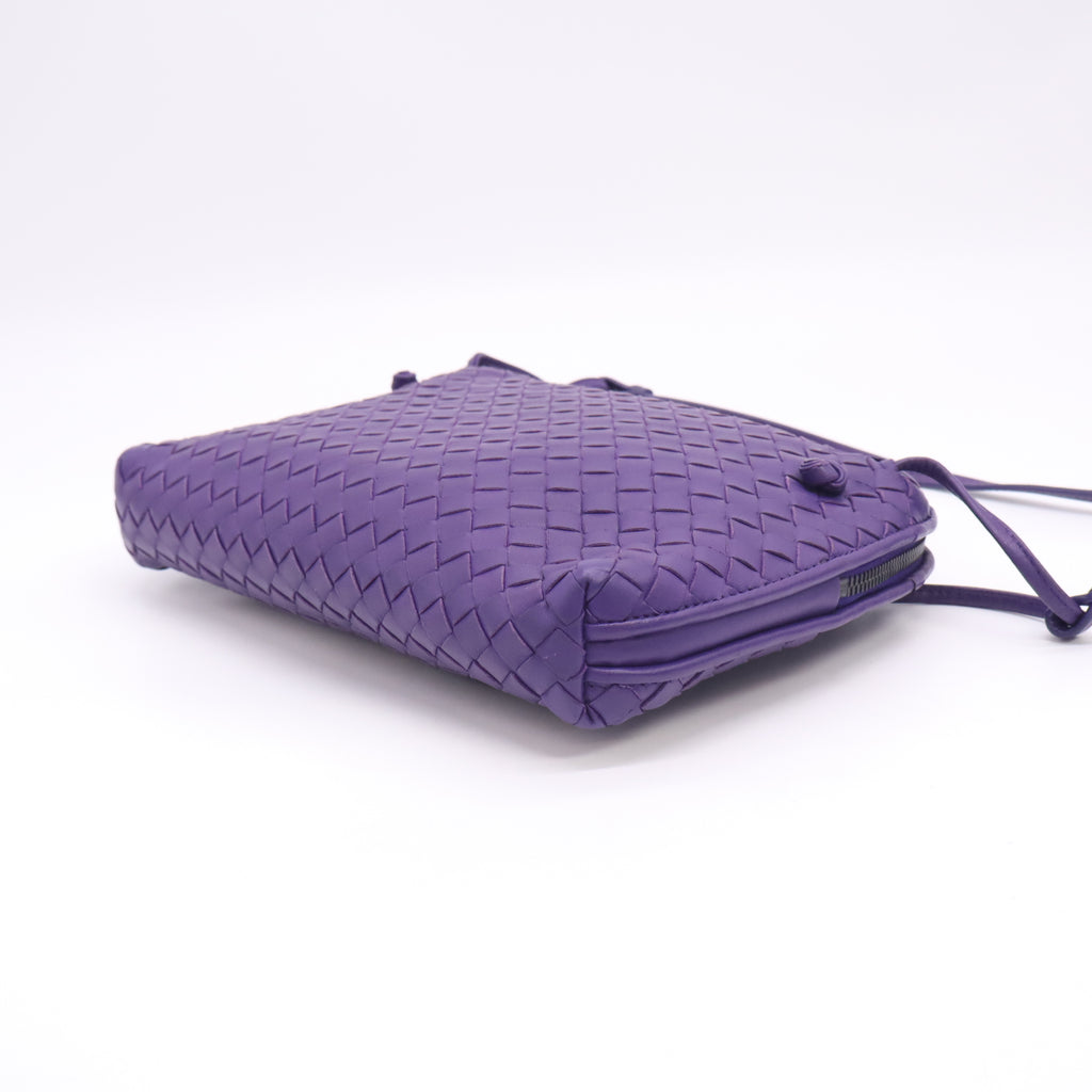 Bottega Veneta Intrecciato Nappa Nodini Crossbody Bag B24090