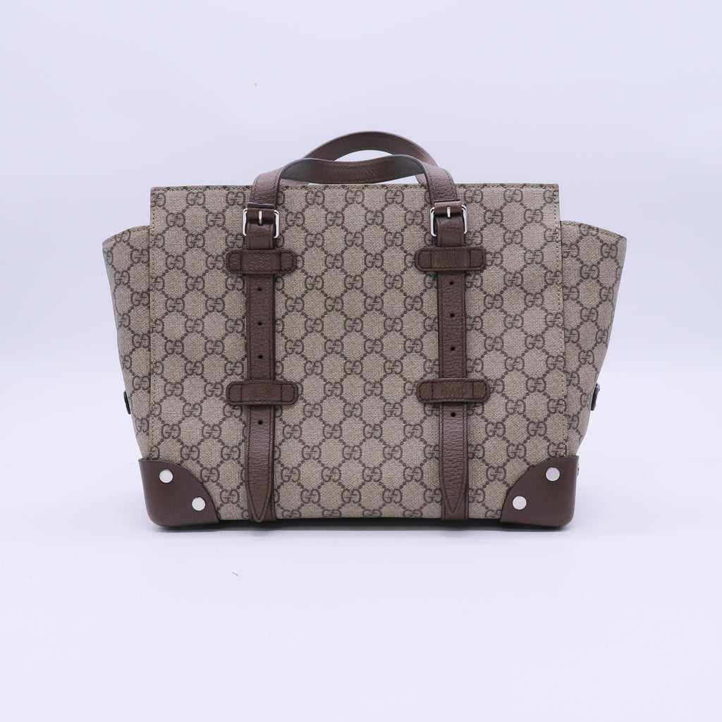 GG Supreme Monogram Textured Dollar B20898