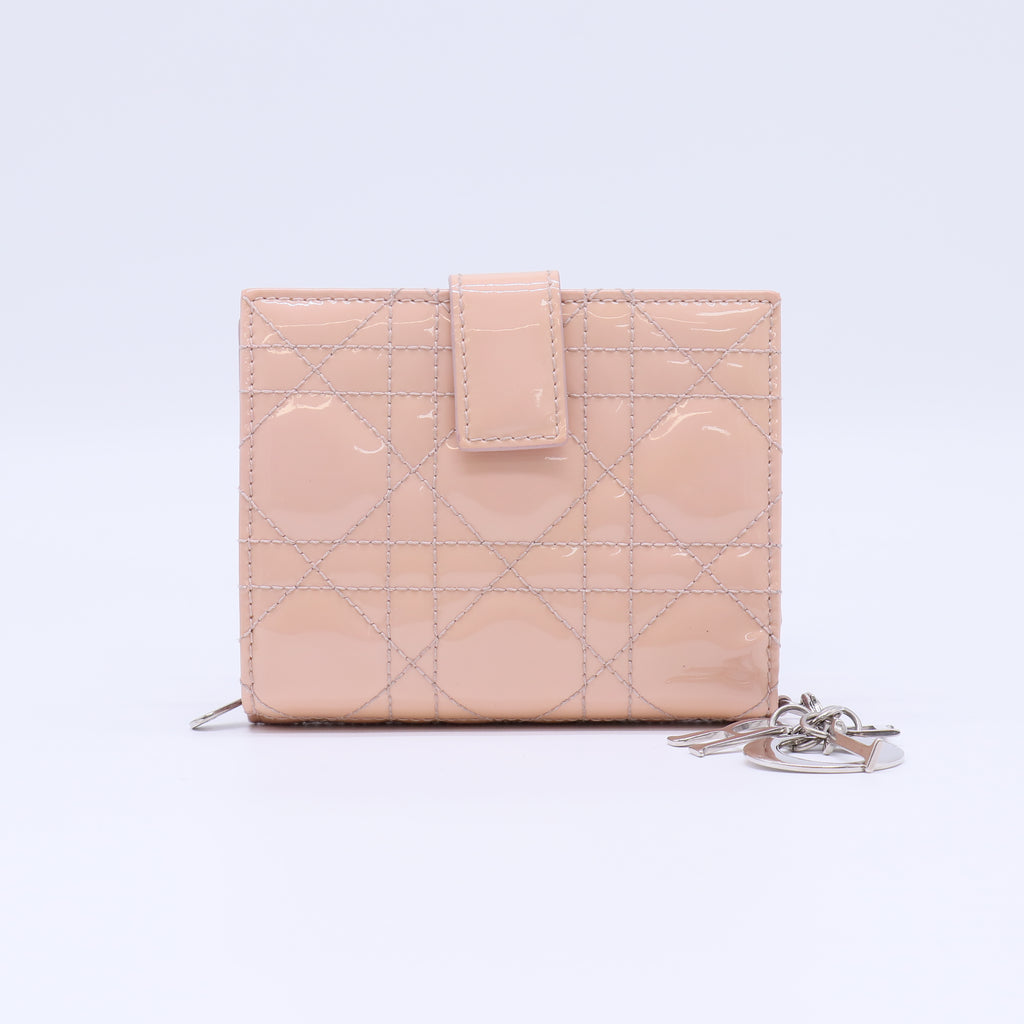 Dior Lady Dior Lotus Wallet W21747
