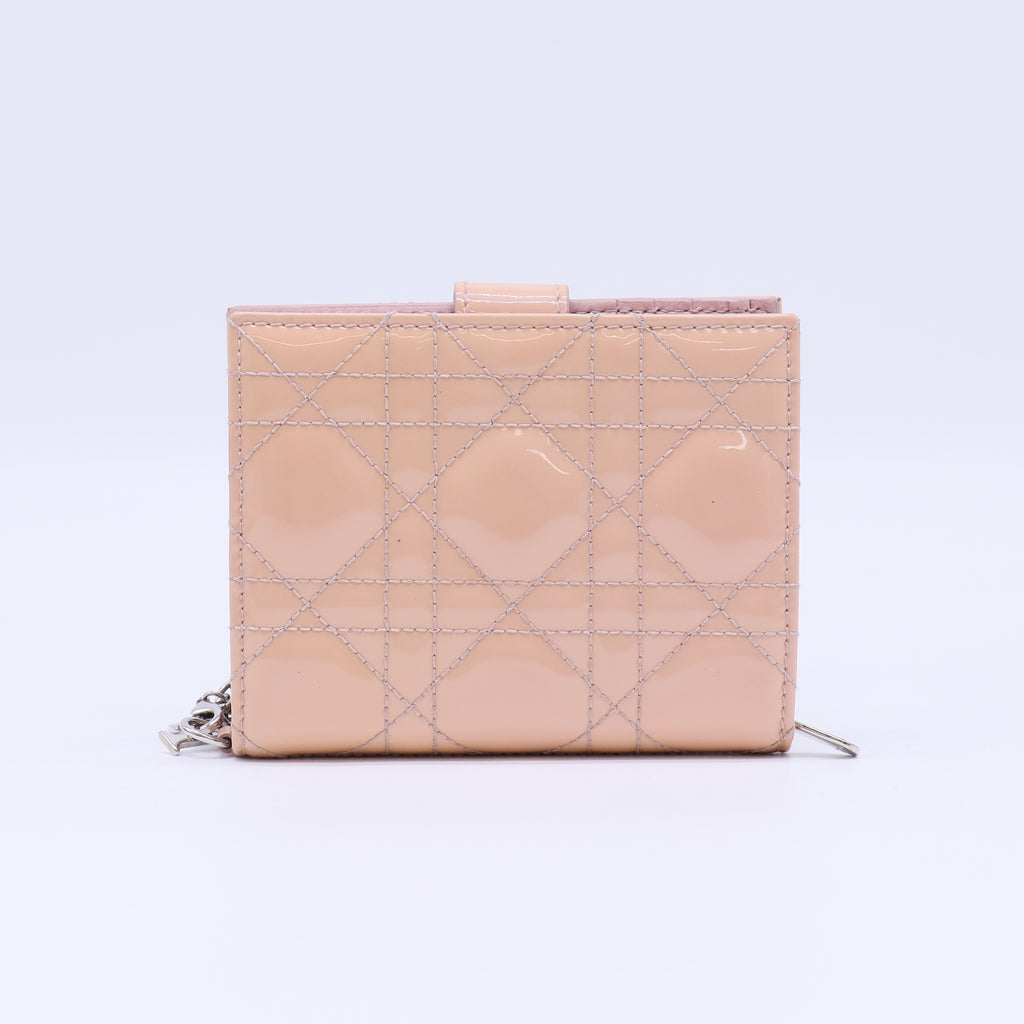 Dior Lady Dior Lotus Wallet W21747
