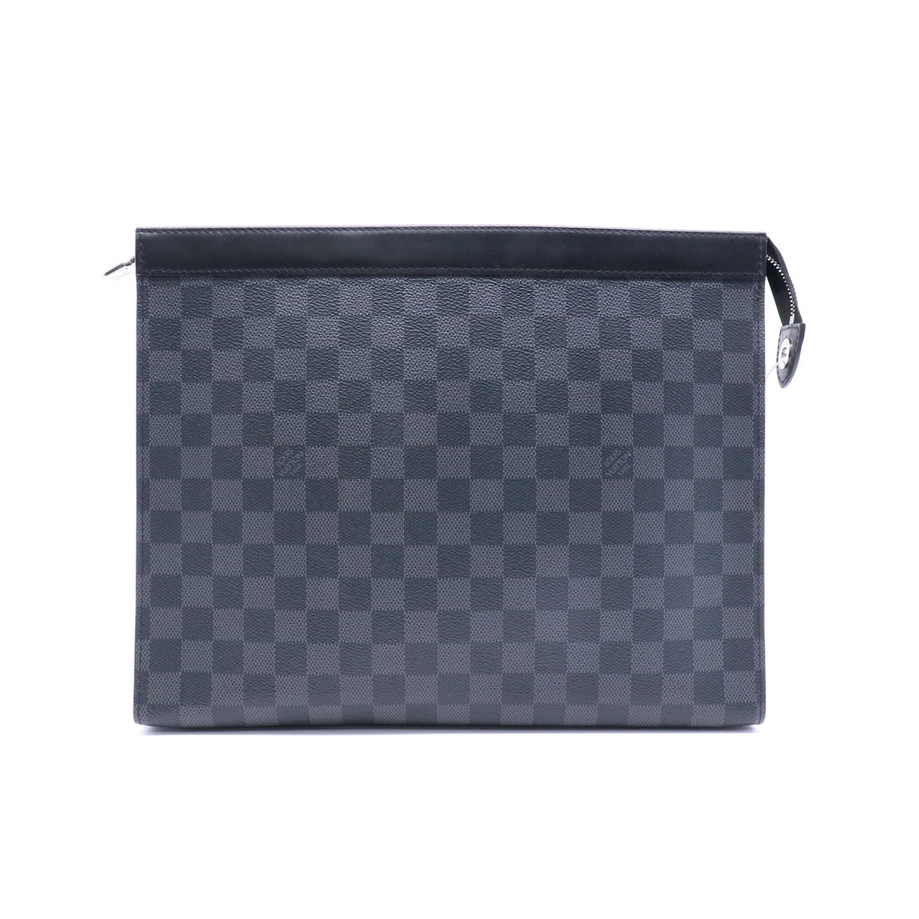 Louis Vuitton Pochette Voyage Damier Graphite GM Twins