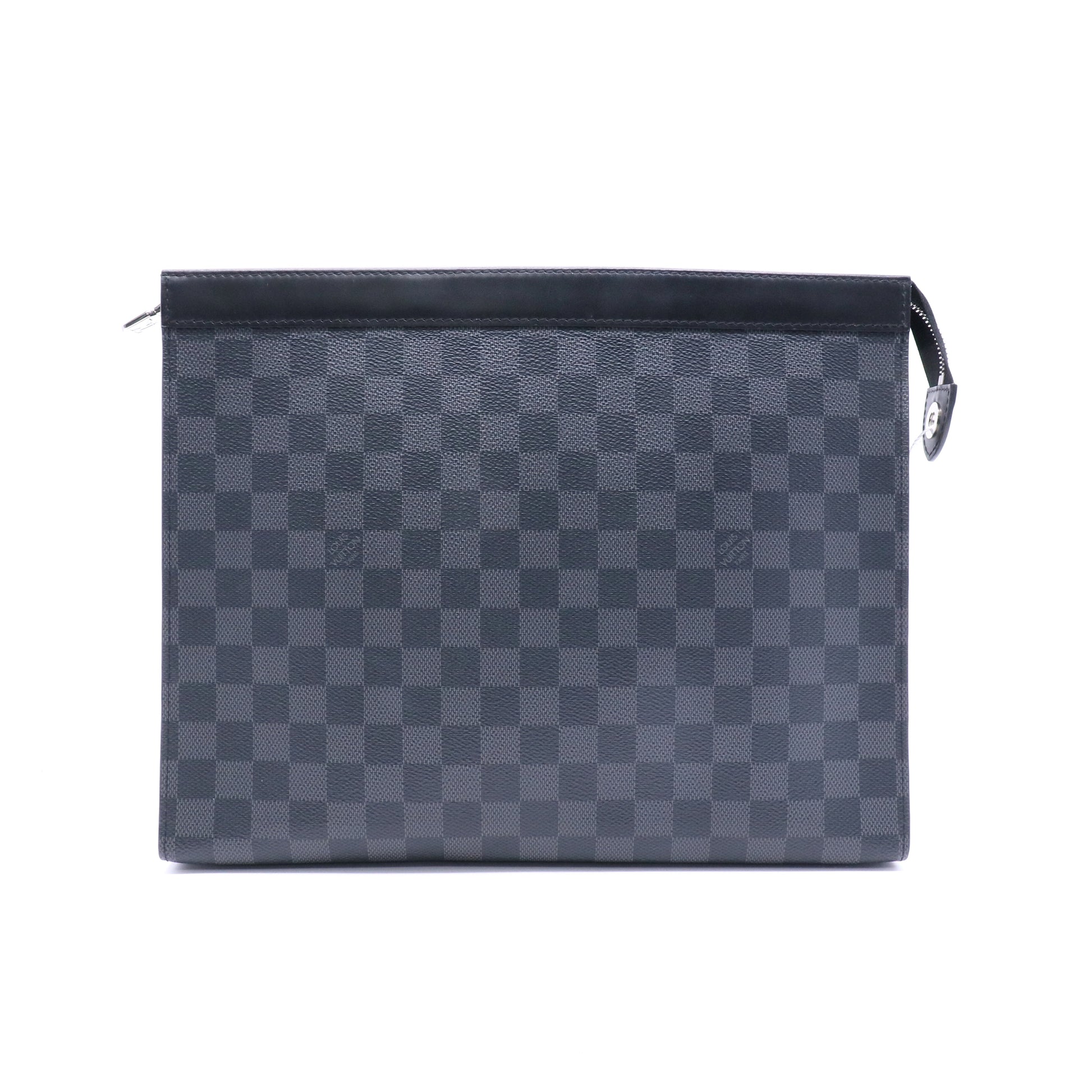 Louis Vuitton Pochette Voyage Damier Graphite GM Twins
