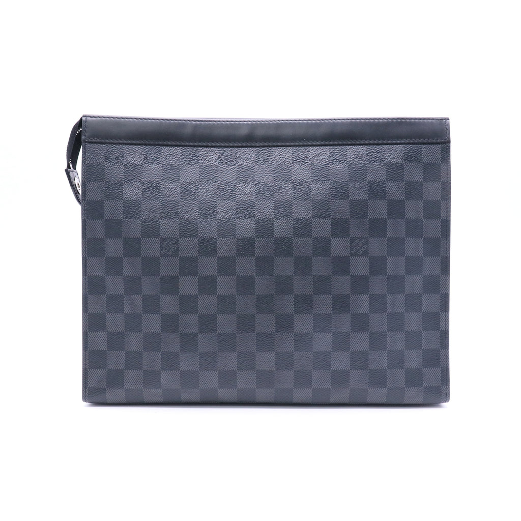 Louis Vuitton Pochette Voyage Damier Graphite GM Twins