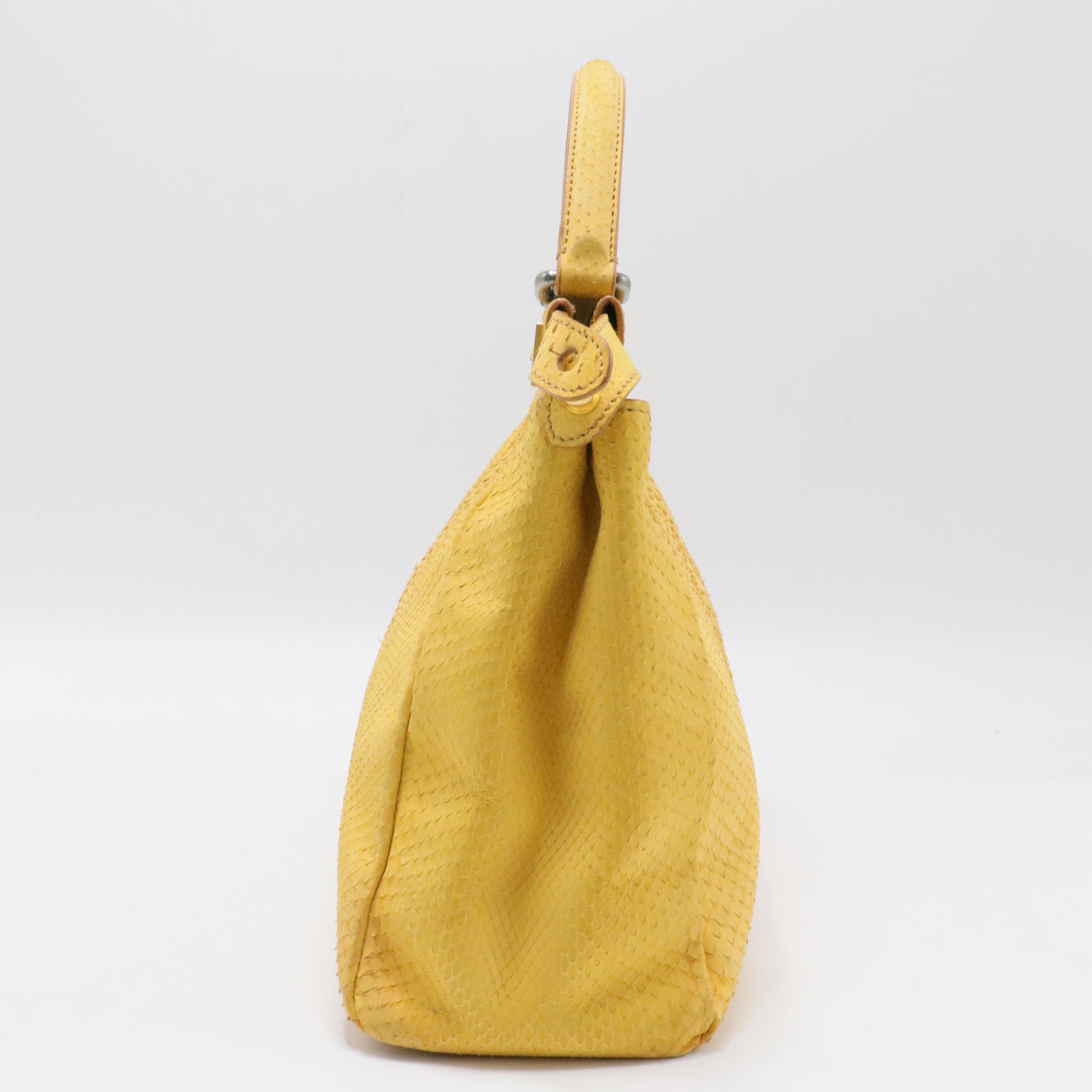 Peekaboo Bag Pony Hair with Beaded Interior Regular