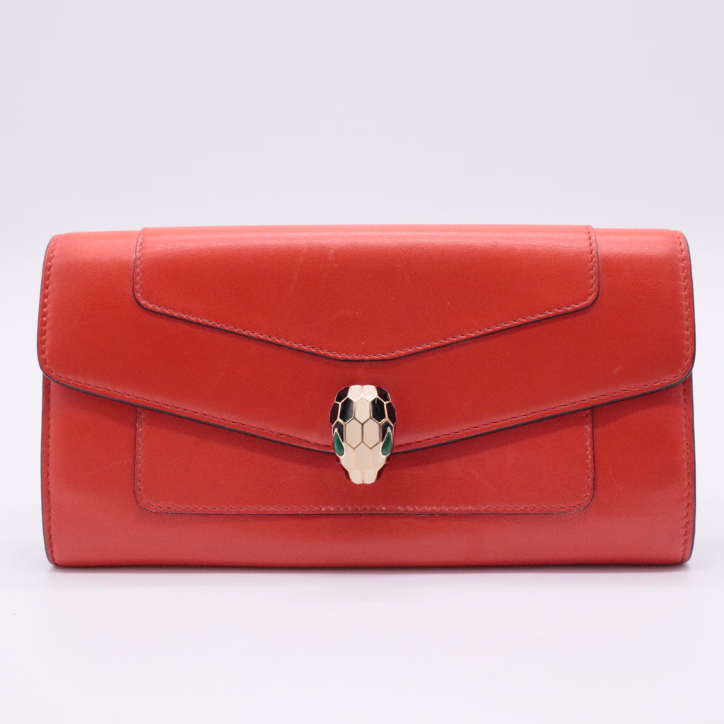 Serpenti Forever Flap Wallet