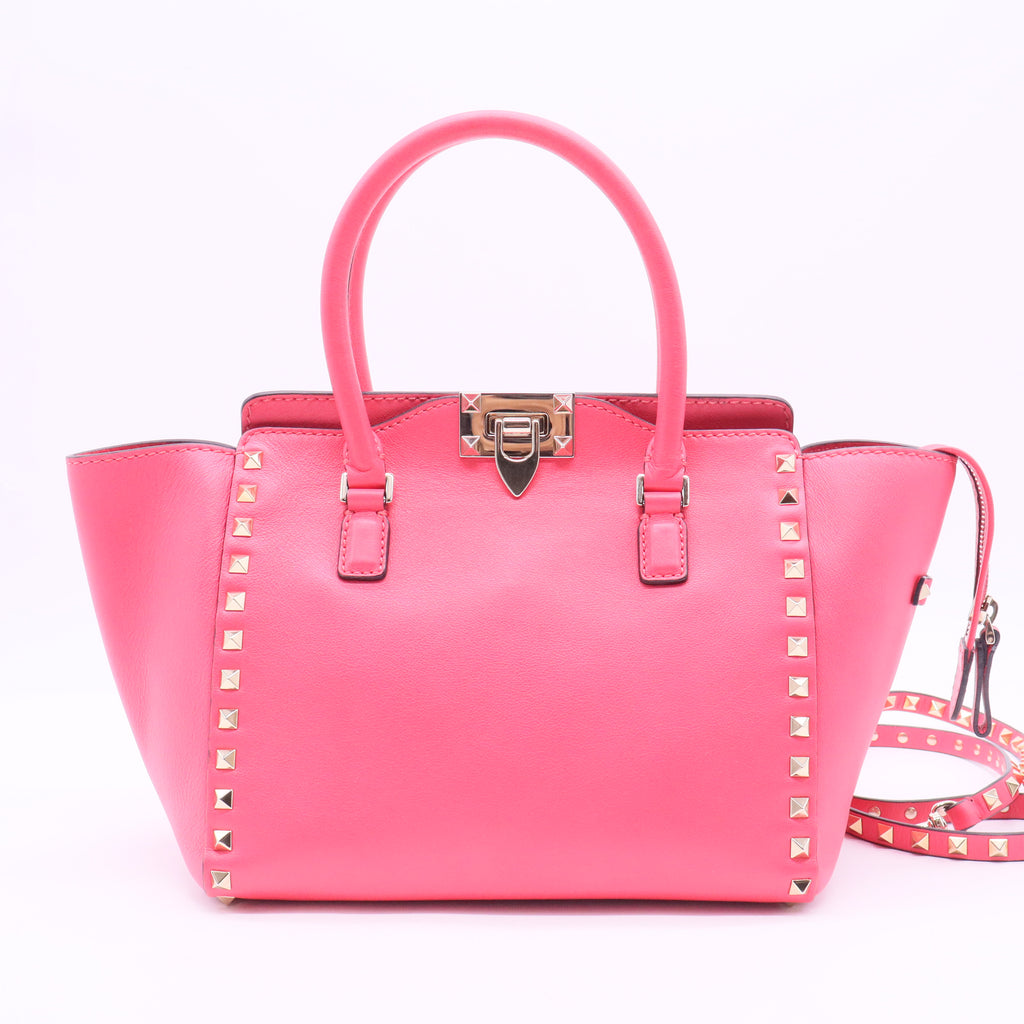 Rockstud Top Handle Bag