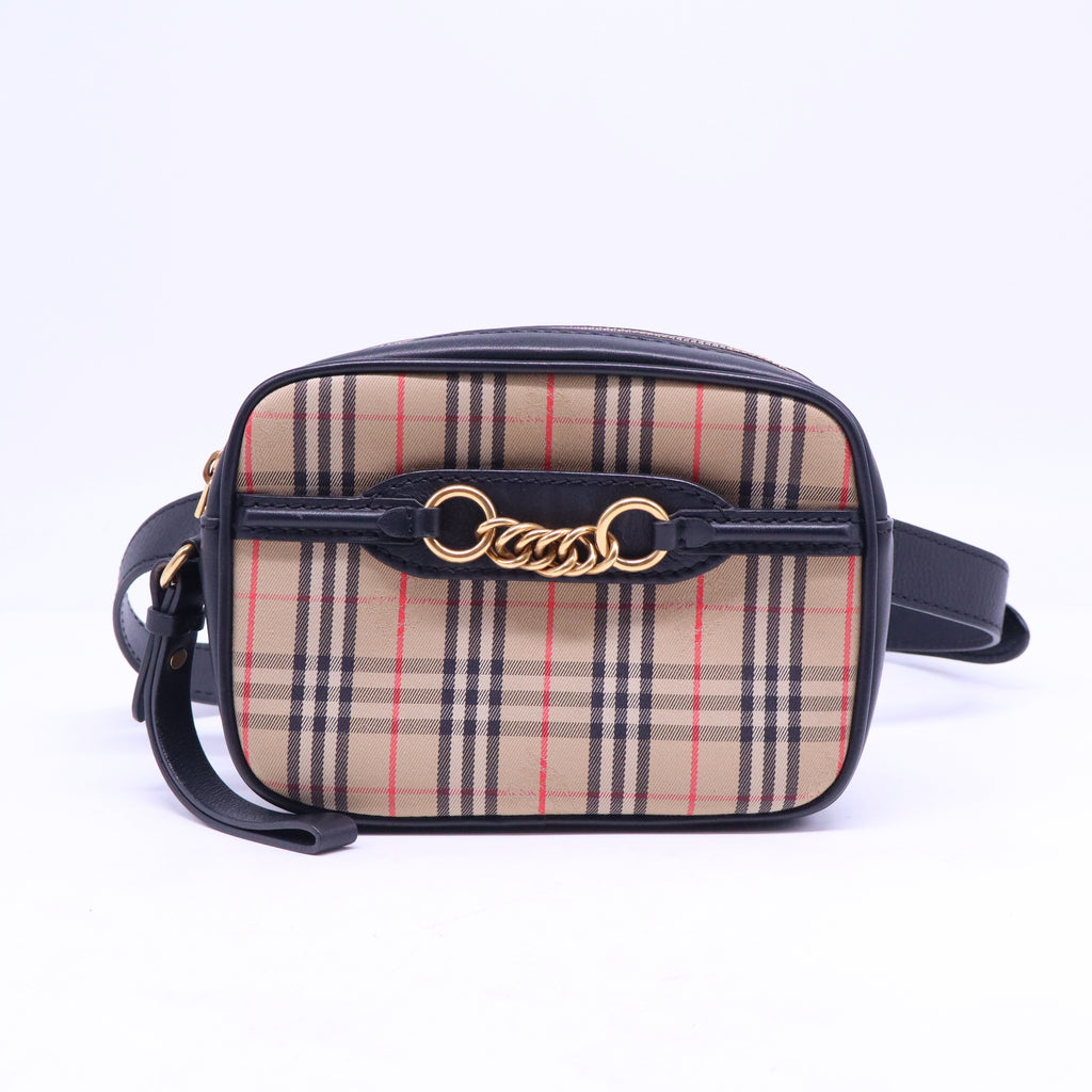 Link Bum Bag 1983 Knight Check Canvas B21424