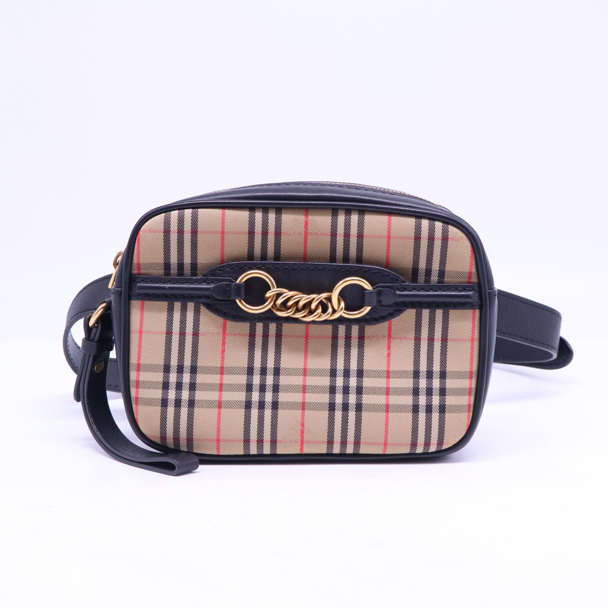 Link Bum Bag 1983 Knight Check Canvas B21424
