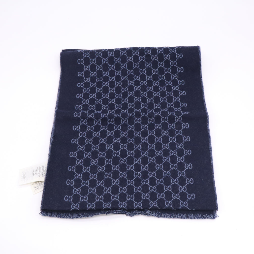 Gucci "Sogi" Reversible GG Monogram Scarf W23158