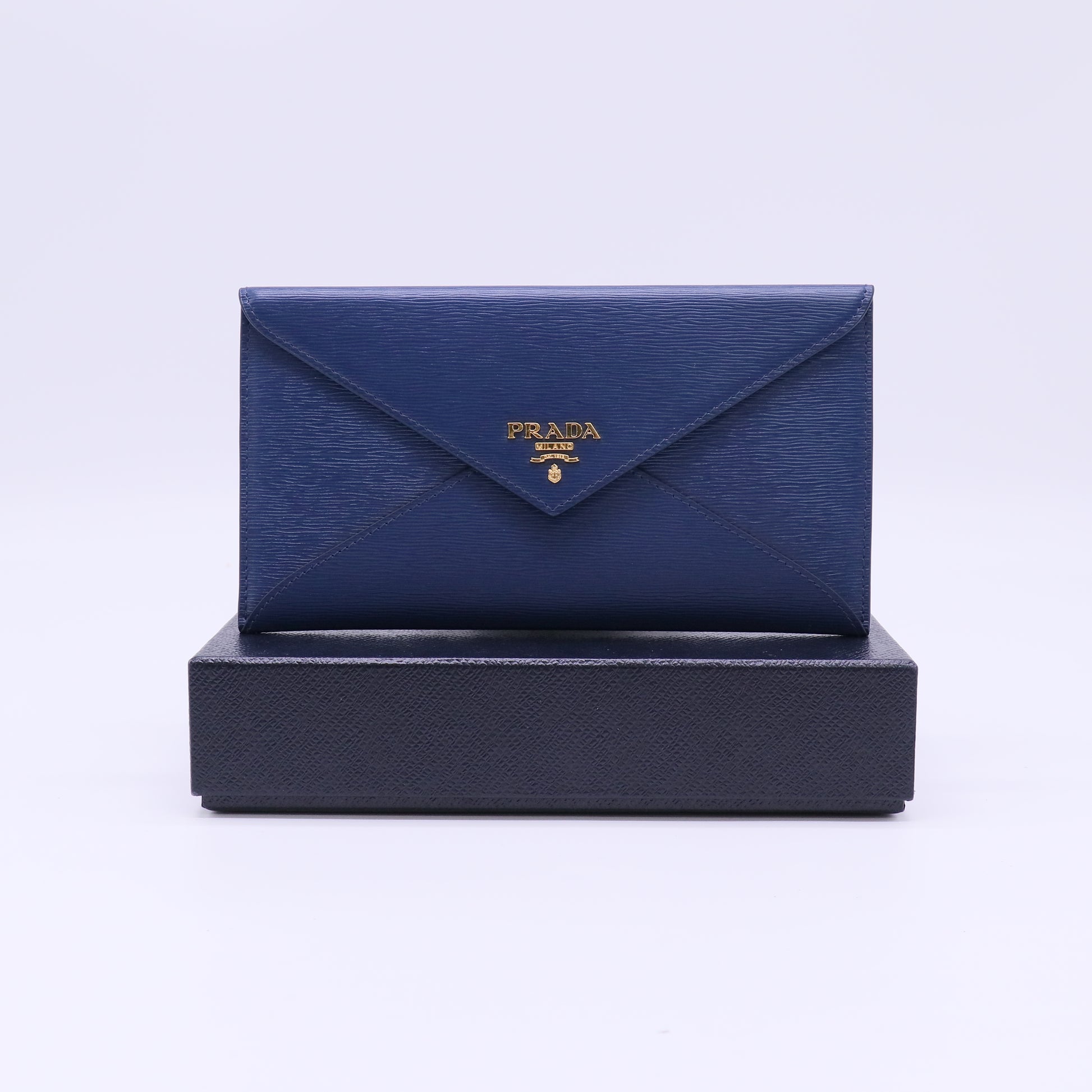 Prada Vitello Move Leather Envelope Wallet W22105