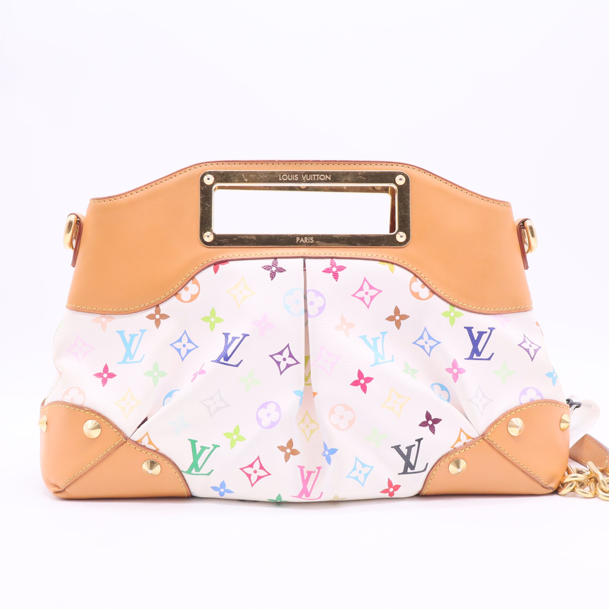 Monogram Multicolor Judy MM White