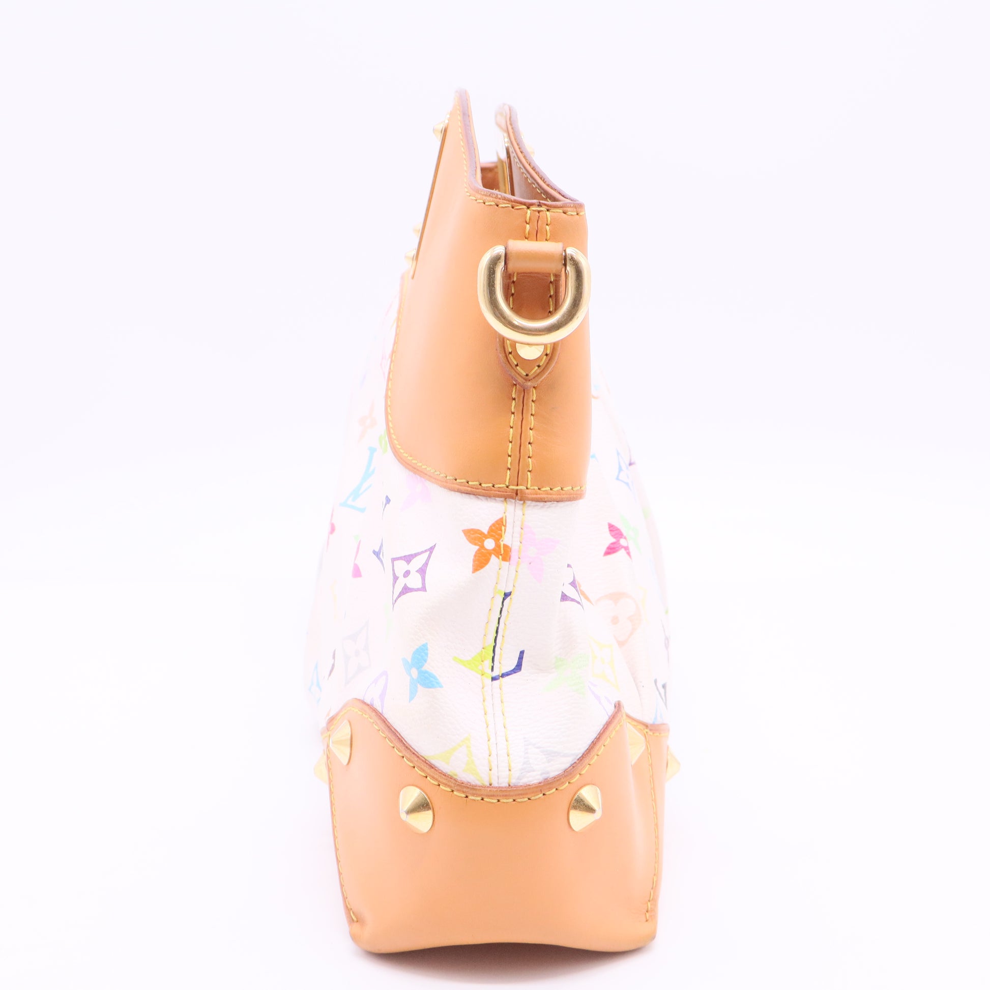 Monogram Multicolor Judy MM White