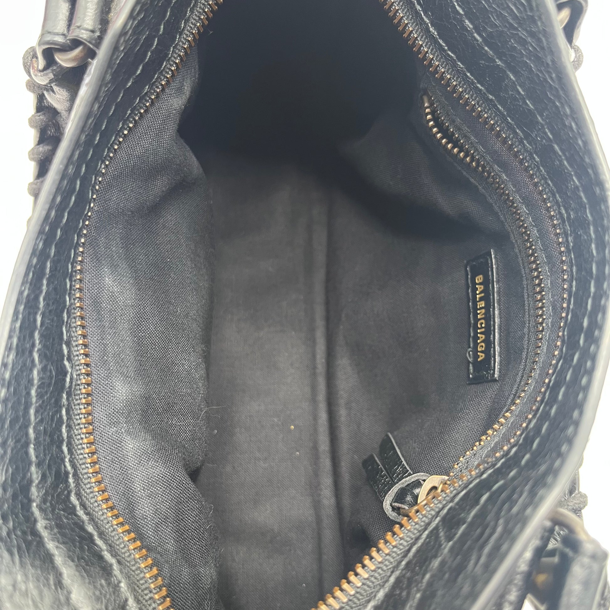 City Graffiti Classic Studs Bag Leather Mini twins