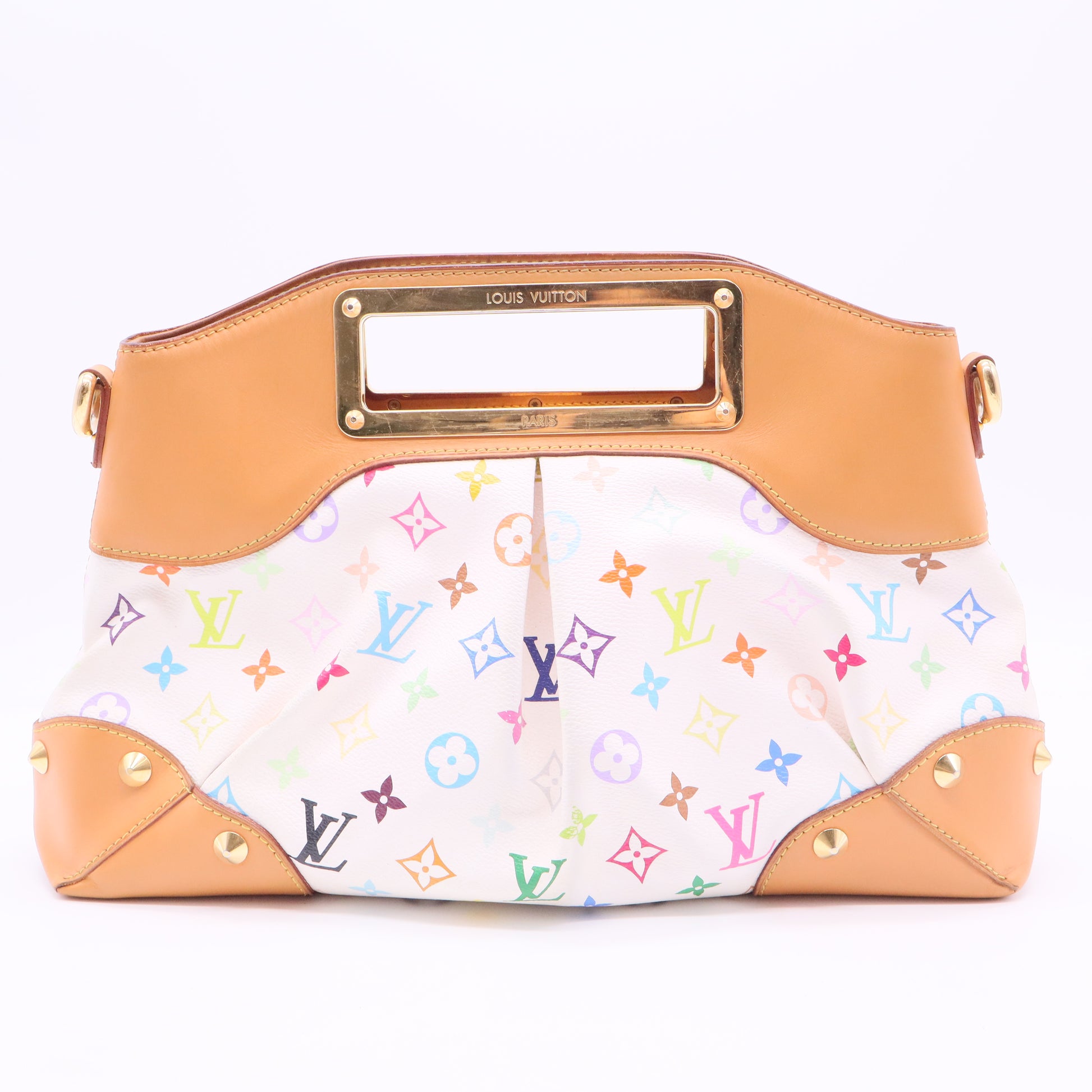Monogram Multicolor Judy MM White