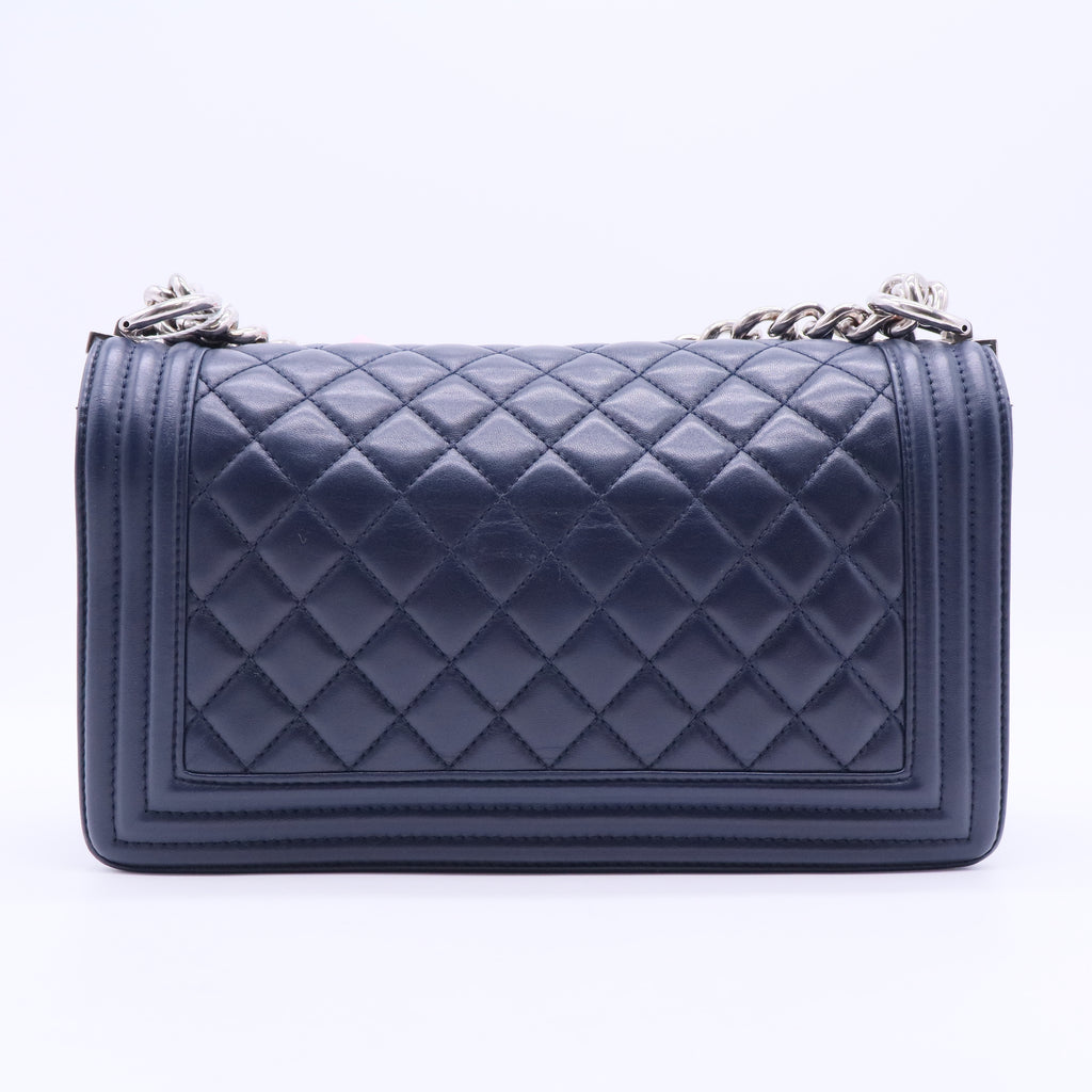 Lambskin Medium Boy Bag LDJ2362 Twins