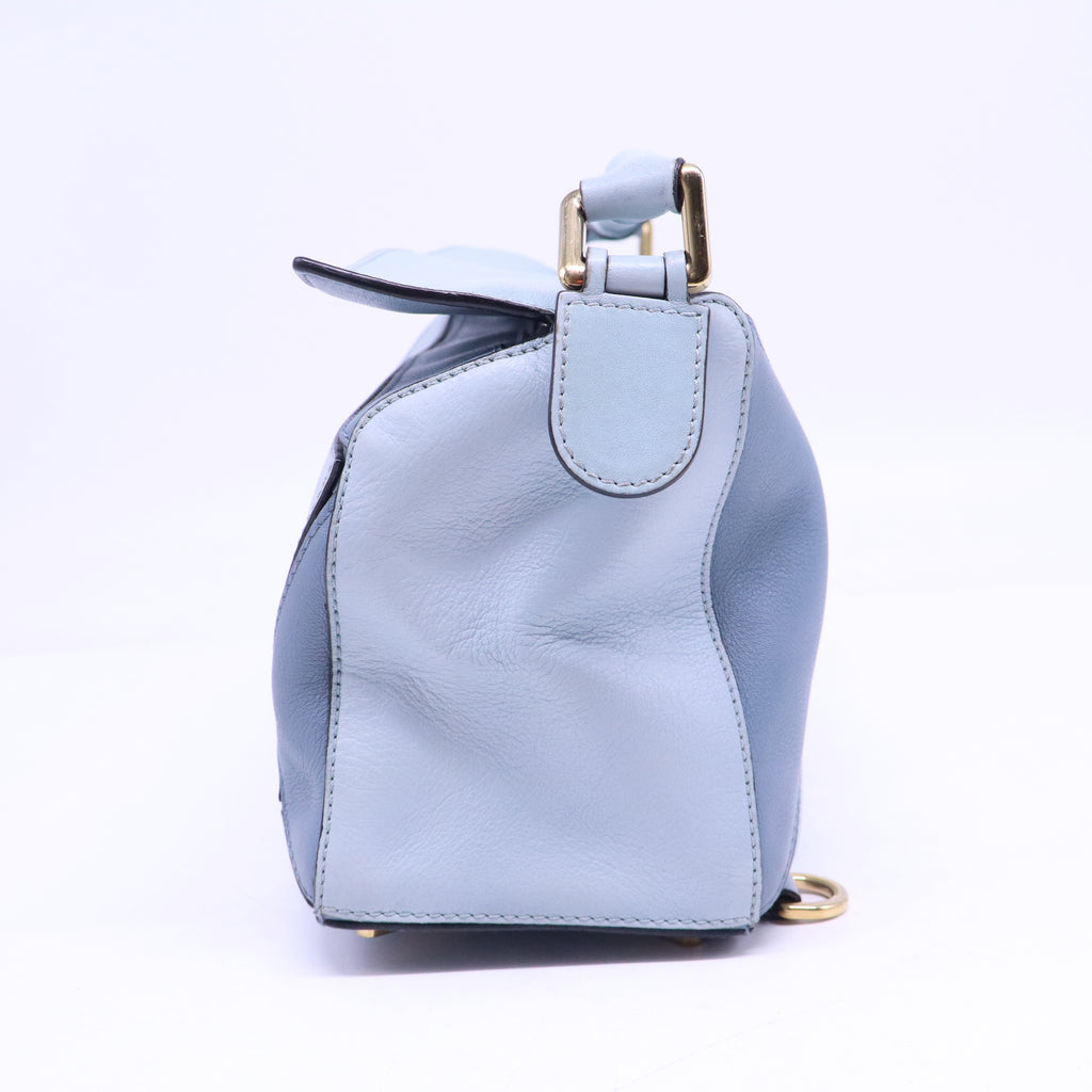 Small Tricolor Puzzle Bag B20503