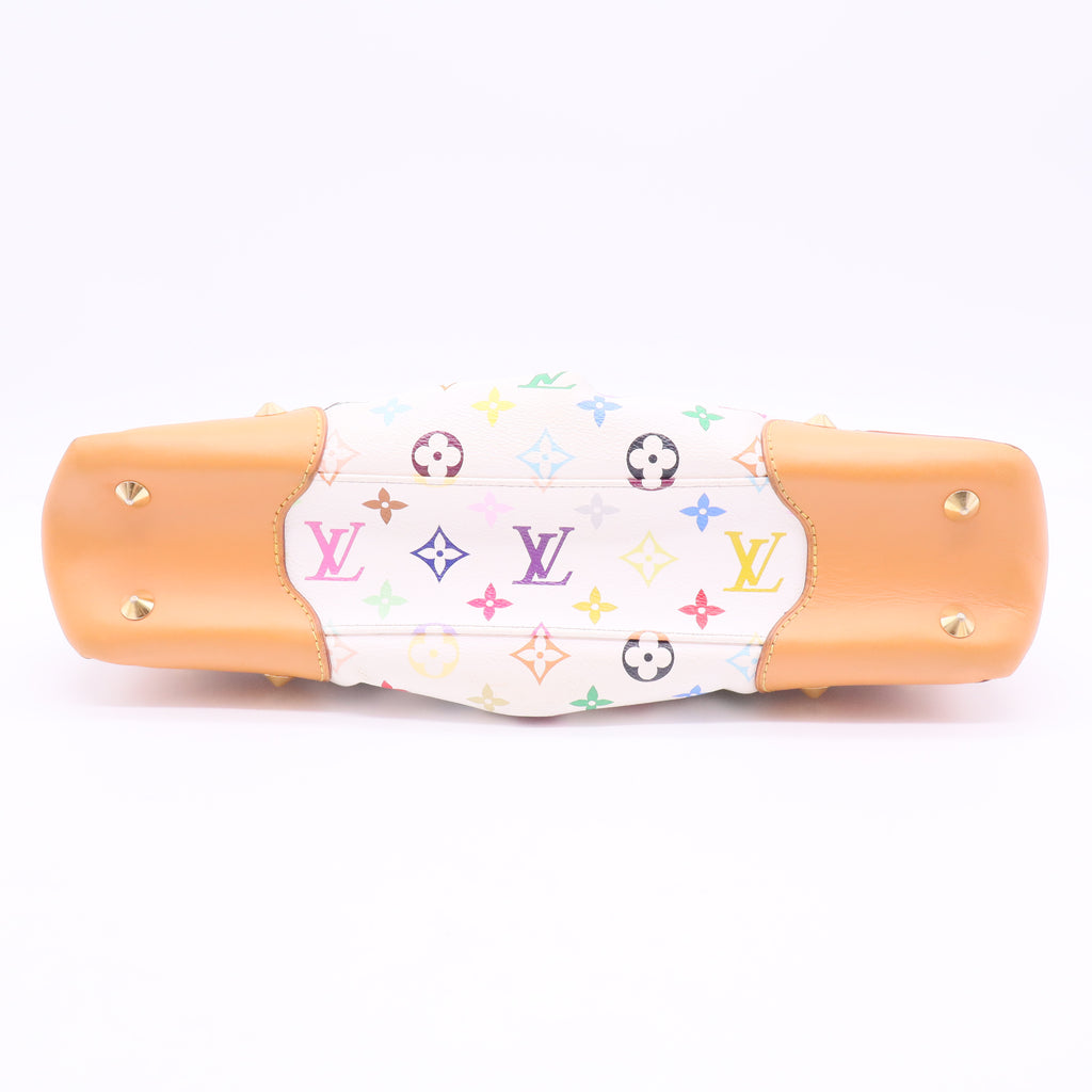 Monogram Multicolor Judy MM White