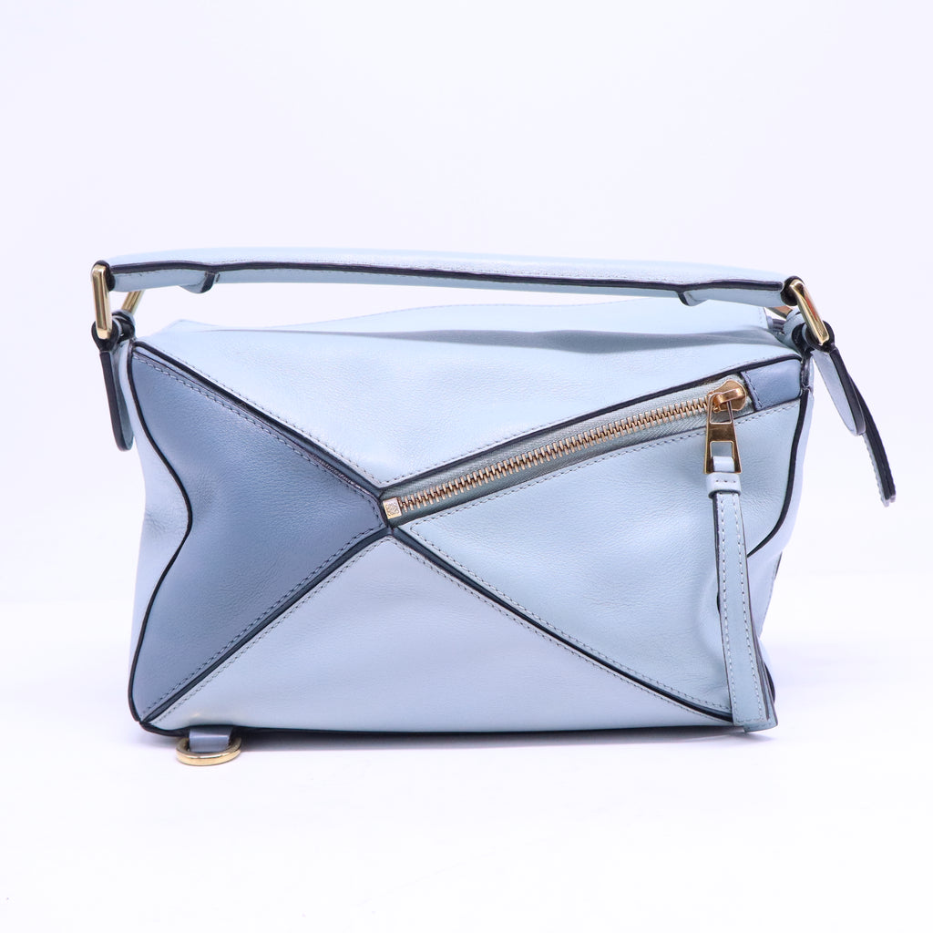 Small Tricolor Puzzle Bag B20503