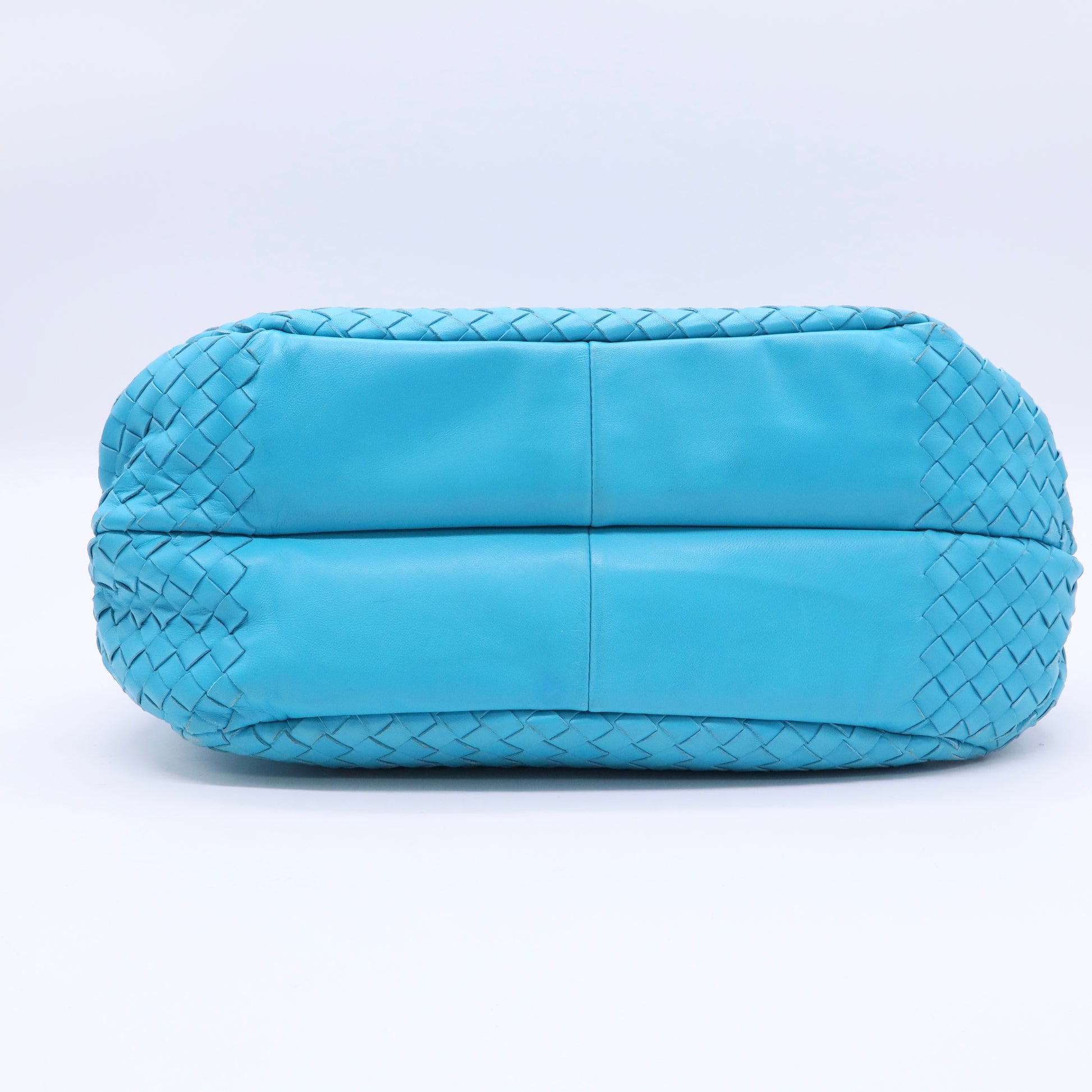 Bottega veneta Intrecciato Campana Large Tote Bag Blue Twins B20496