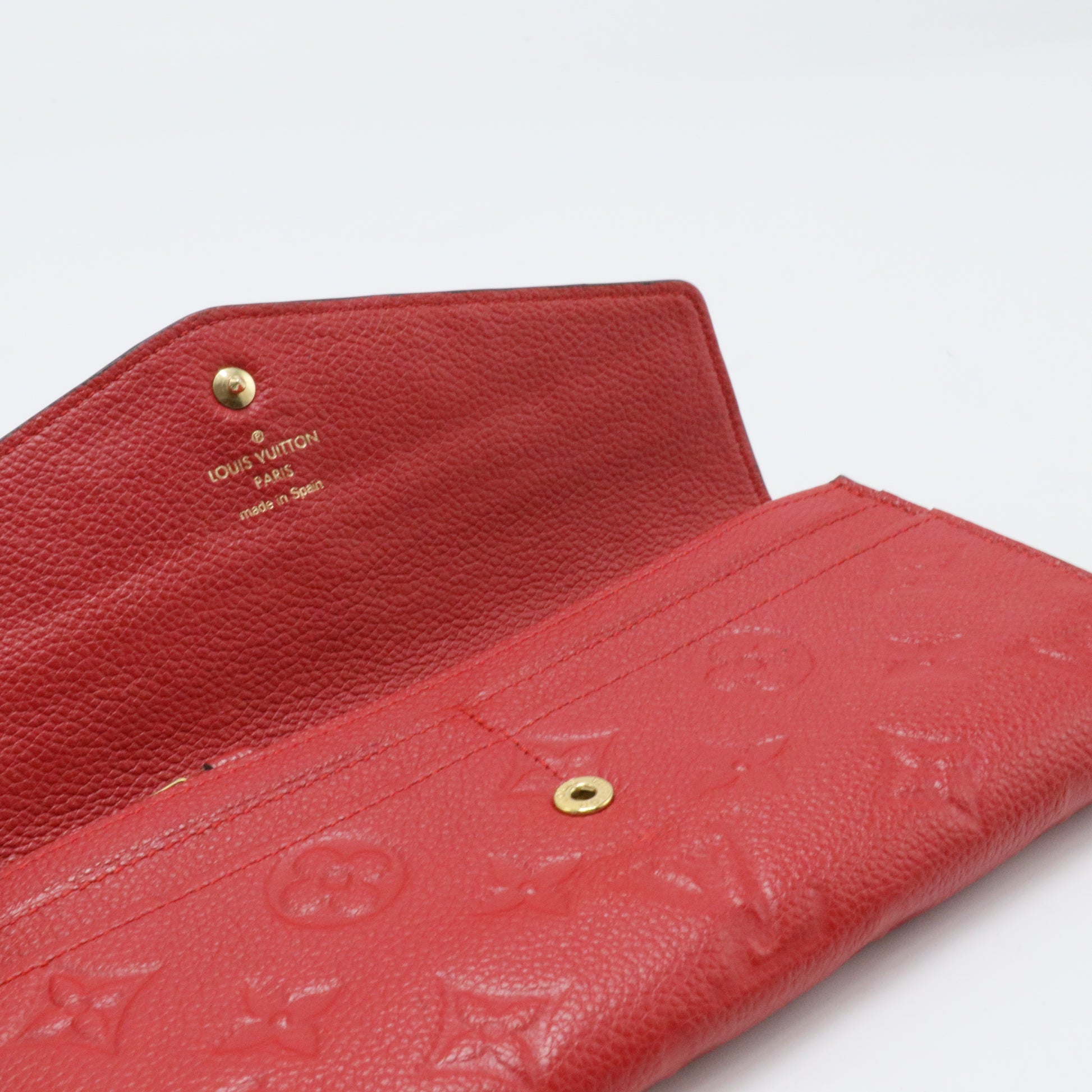 Sarah Wallet NM Monogram Empreinte Leather