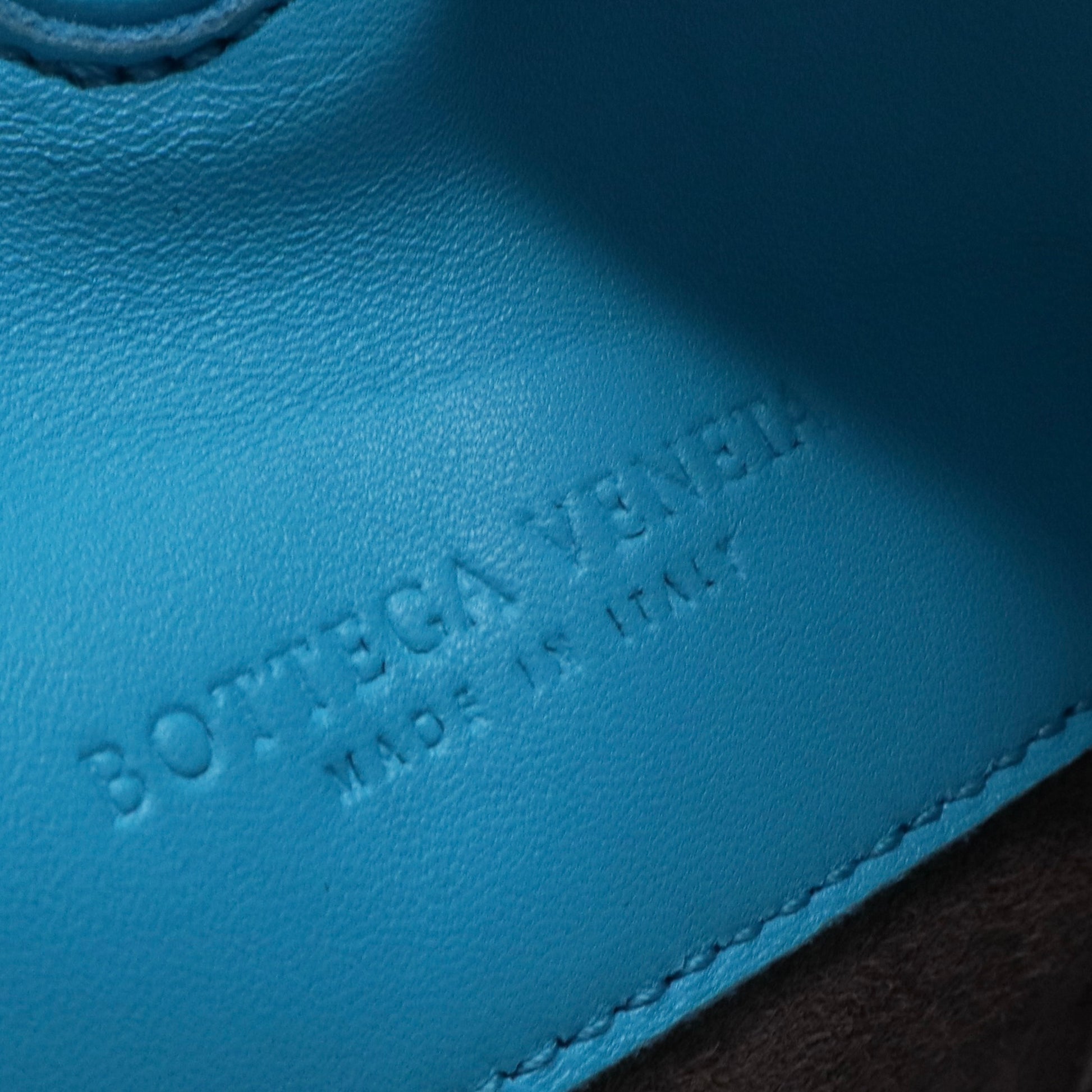 Bottega veneta Intrecciato Campana Large Tote Bag Blue Twins B20496