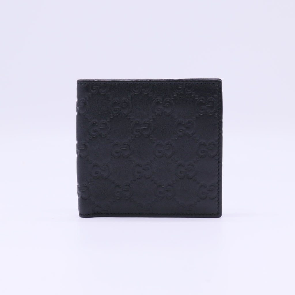 Gucci Signature Leather Bi-Fold Wallet W22104