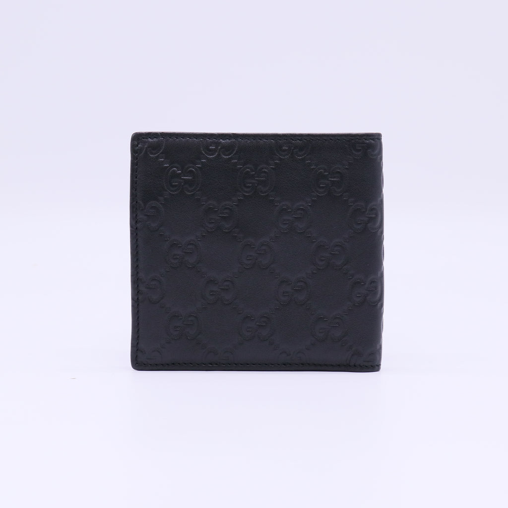 Gucci Signature Leather Bi-Fold Wallet W22104
