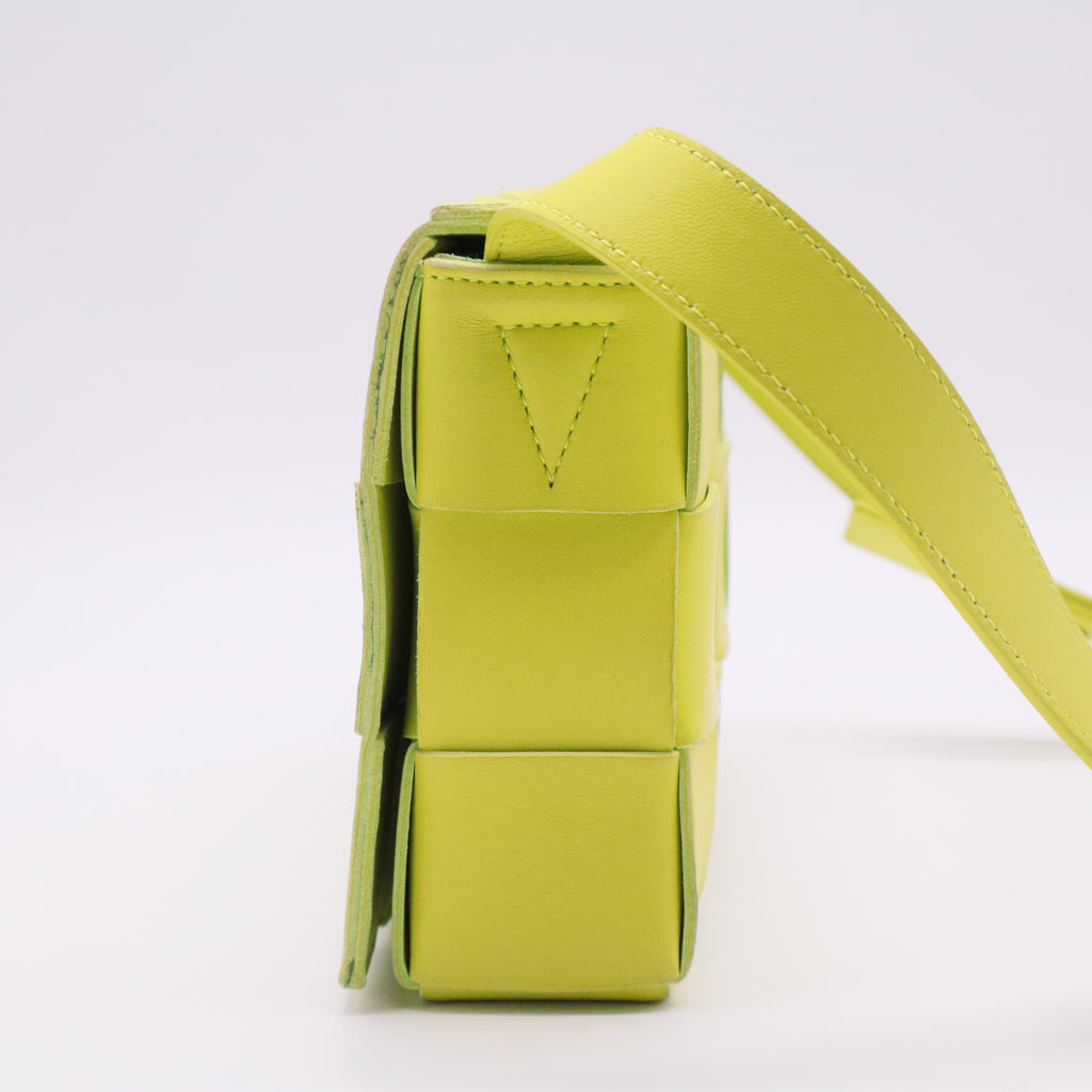 Cassette Belt Bag Maxi Intrecciato Leather