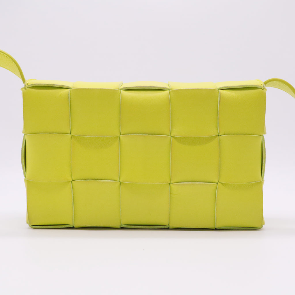 Cassette Belt Bag Maxi Intrecciato Leather