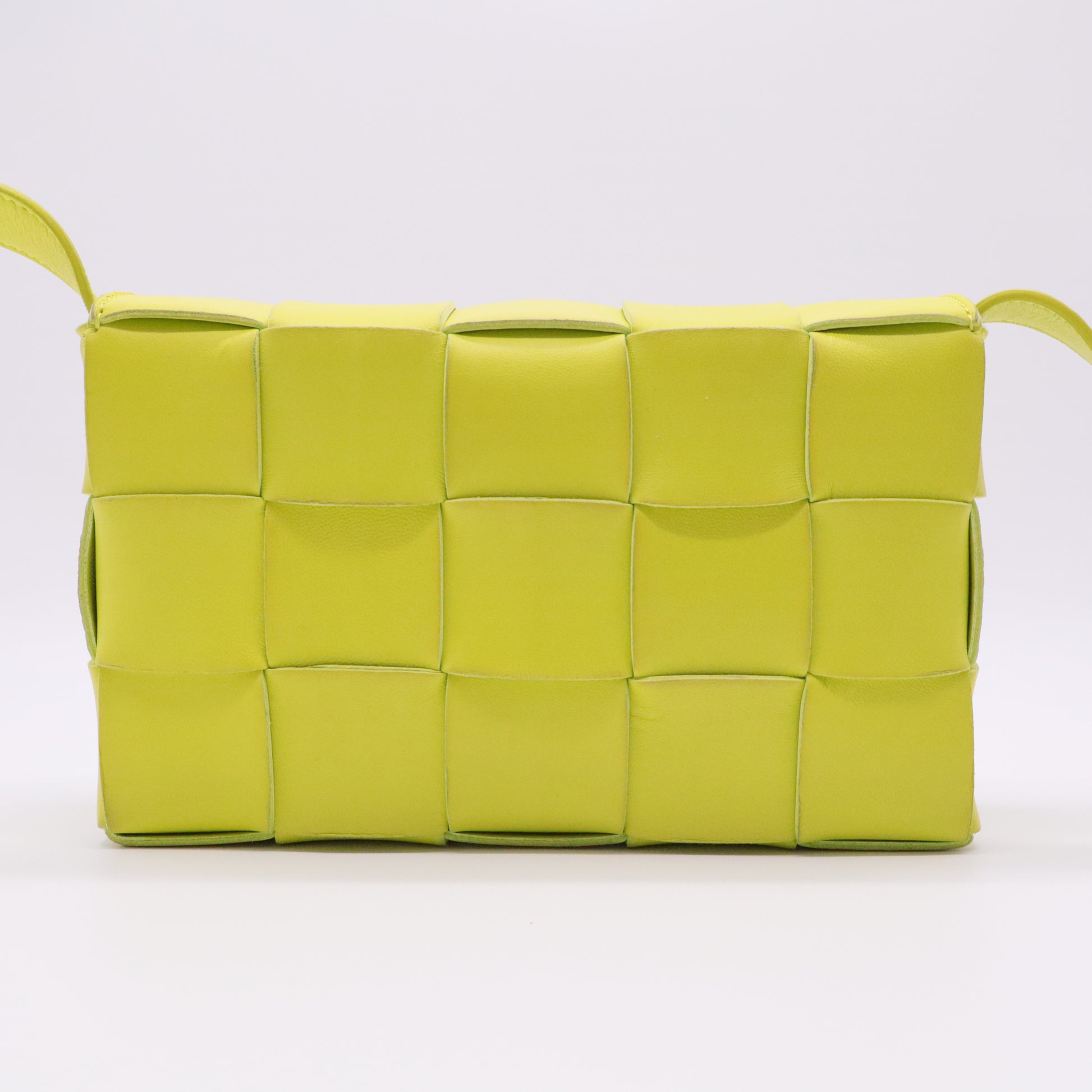 Cassette Belt Bag Maxi Intrecciato Leather