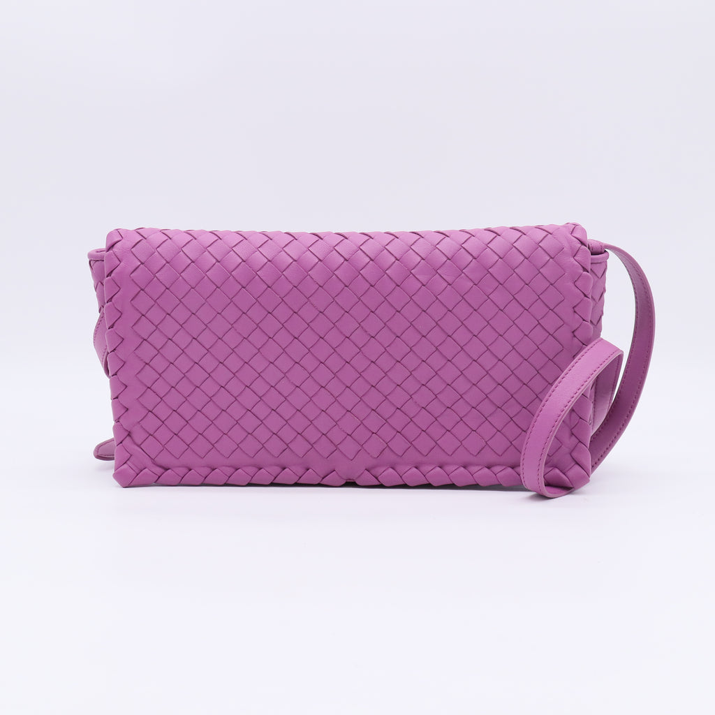 Bottega Veneta Intrecciato Intreccio Cobble Shoulder Bag B23653