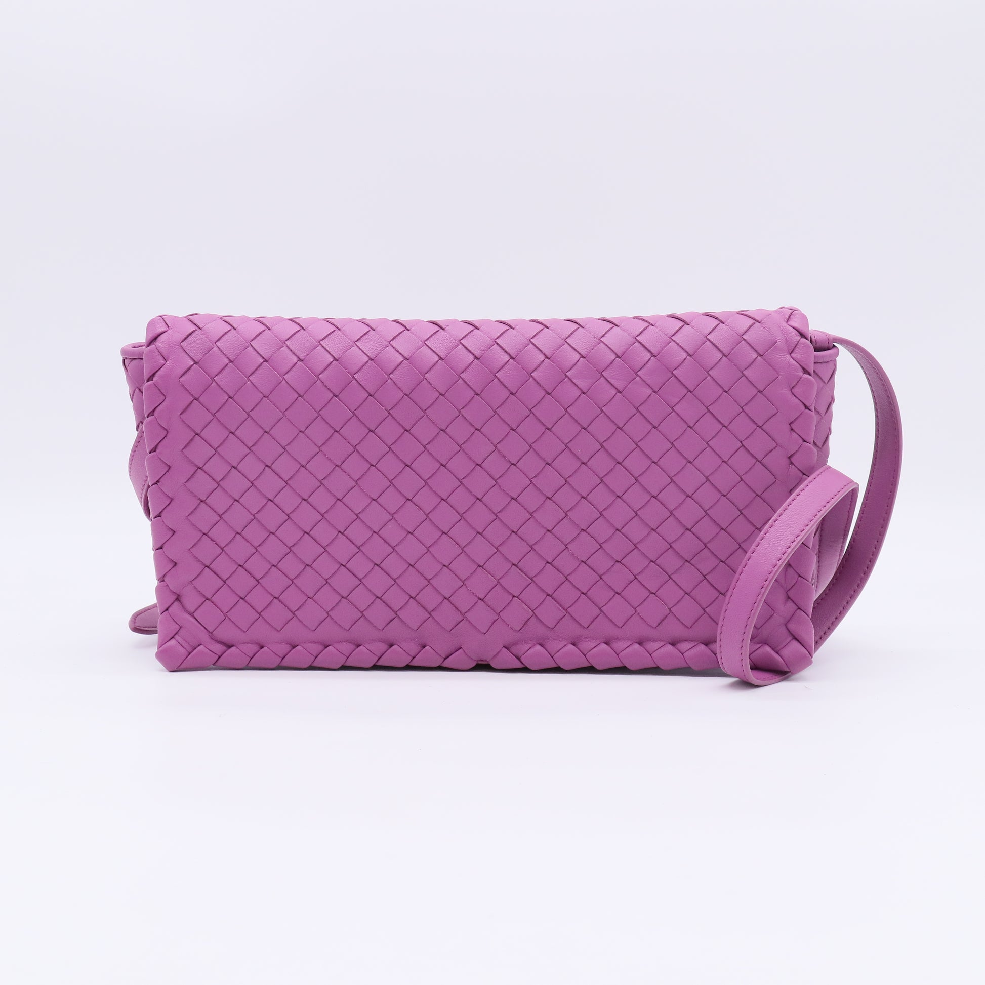 Bottega Veneta Intrecciato Intreccio Cobble Shoulder Bag B23653