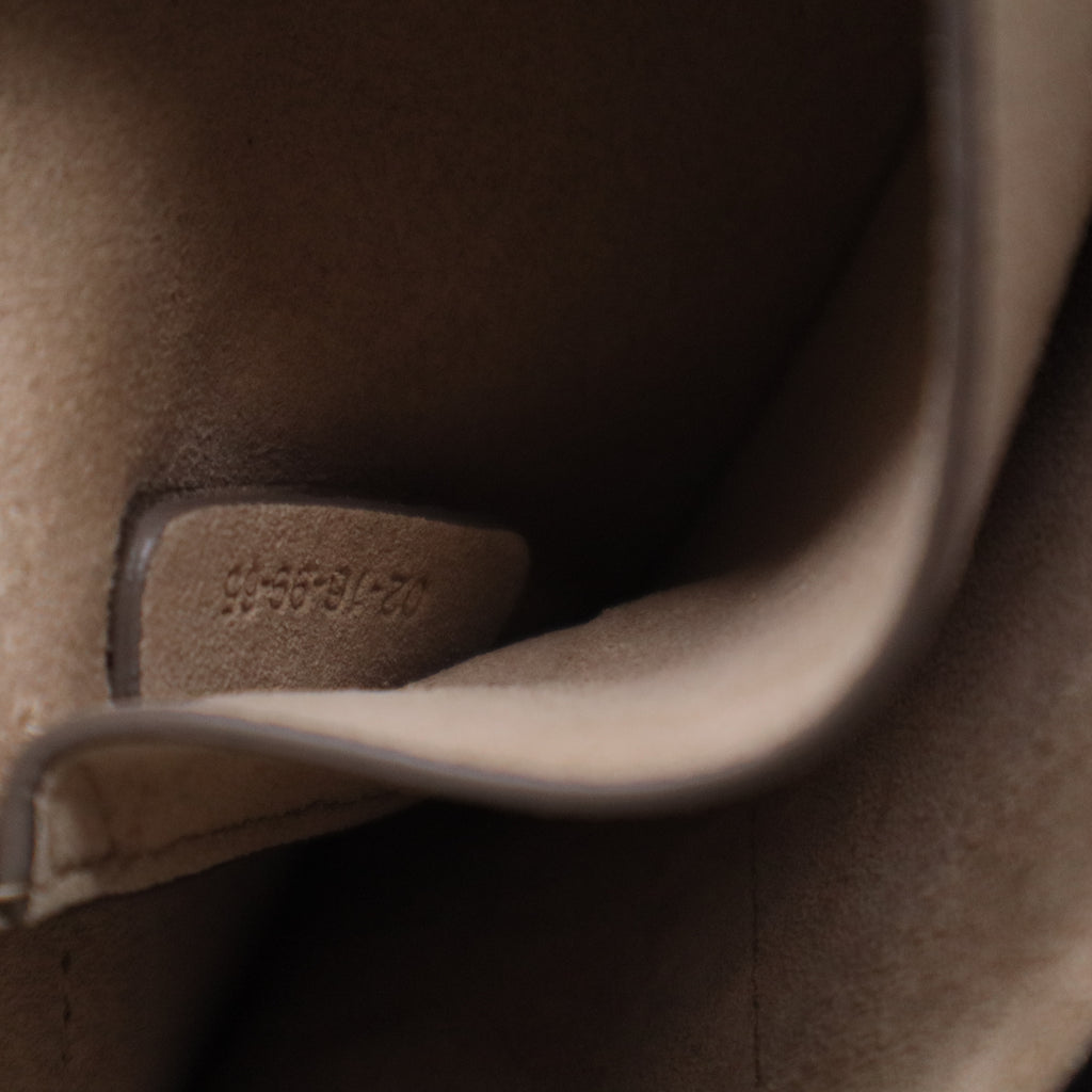 Brown Medium Calfskin and Suede Faye Crossbody B20193
