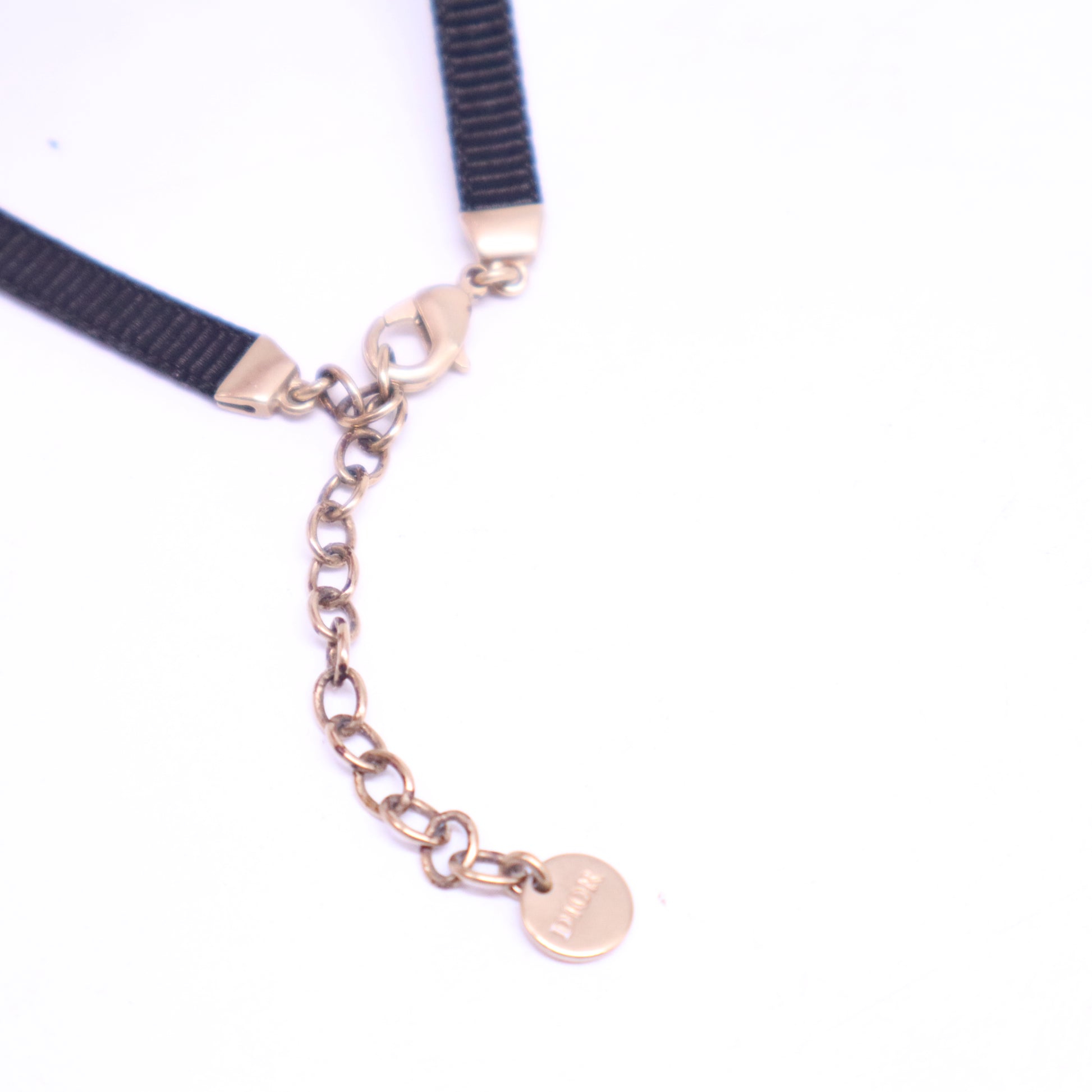 Marni Crystal and Ribbon Choker Necklace W20961