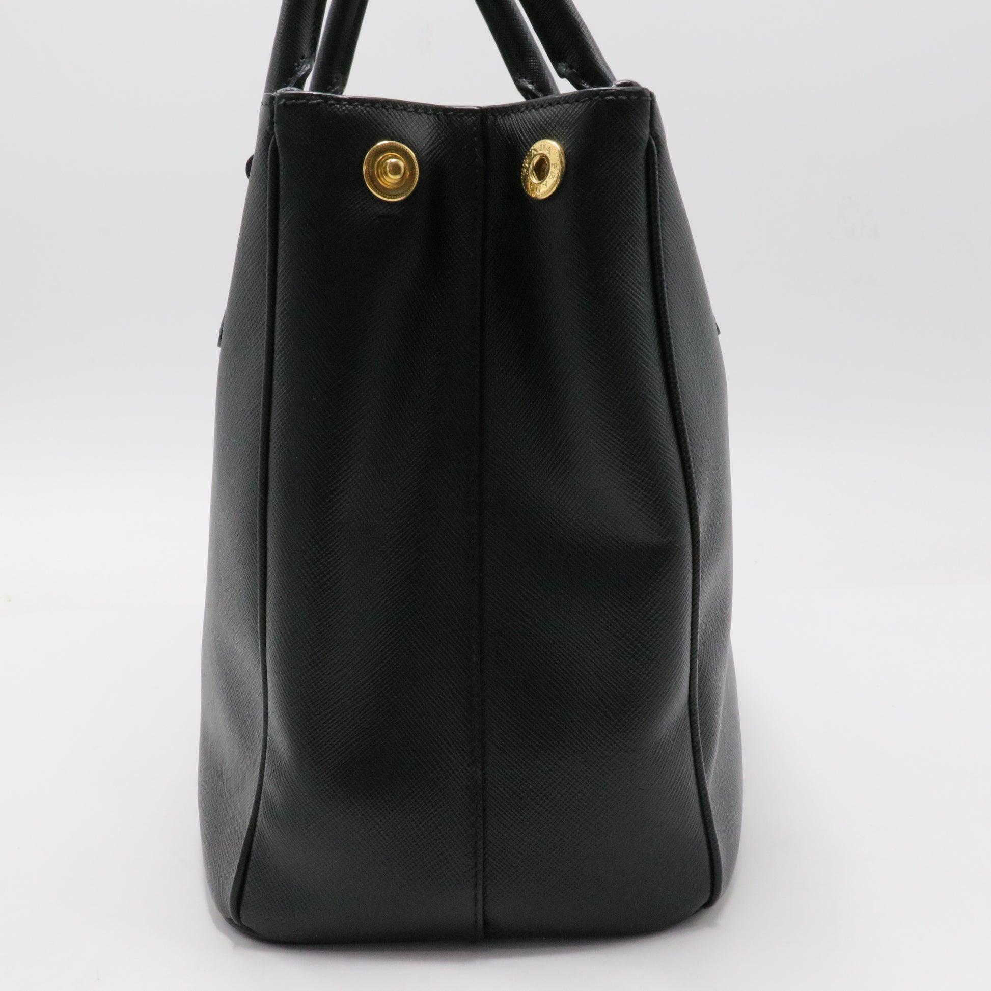 Cartera Prada Black Saffiano Lux Galleria Negro